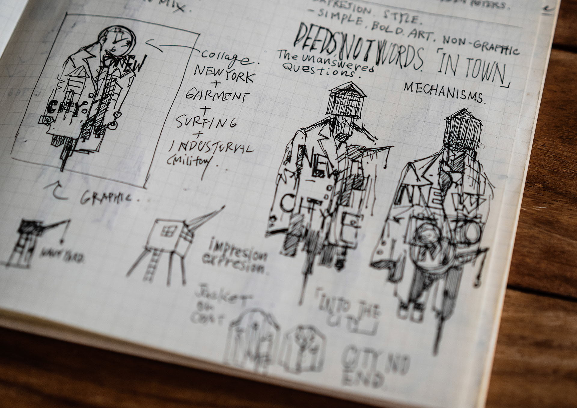 Manabu Gaku Inada. CITY NO END: The art for Engineered Garments Capsule
