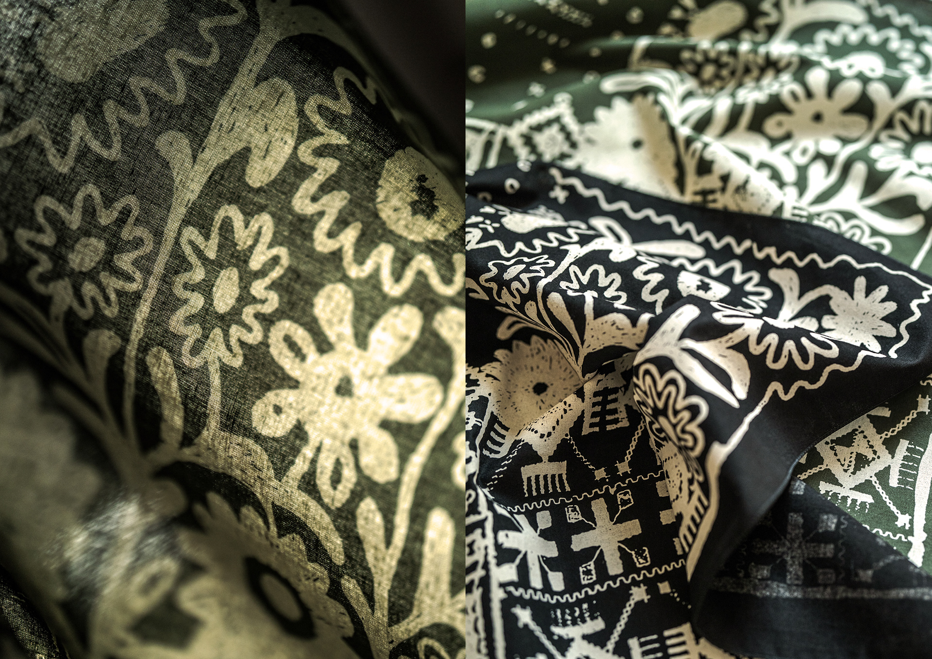 Manabu Gaku Inada. GAKU x ENGINEERED GARMENTS SS23: Bandana Print Art Collaborations, Spring Summer 2023