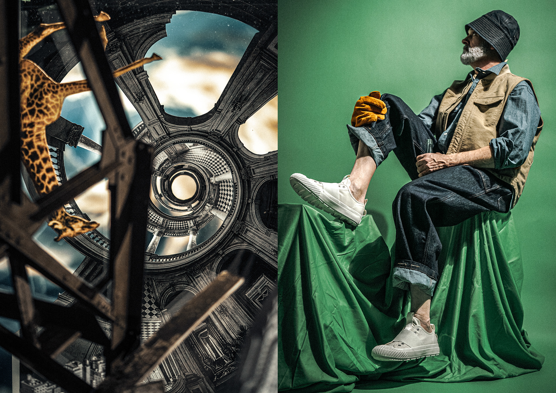 ENGINEERED GARMENTS x P.F. FLYERS Visuals Exclusive Collaboration Artworks: Spring/Summer 2026 by Manabu Gaku Inada