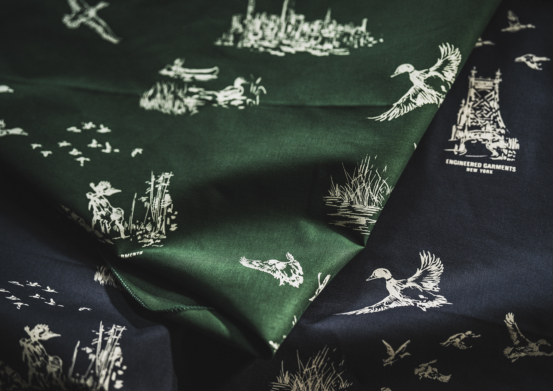 Manabu Gaku Inada. GAKU x ENGINEERED GARMENTS FW2023: Bandana Print
