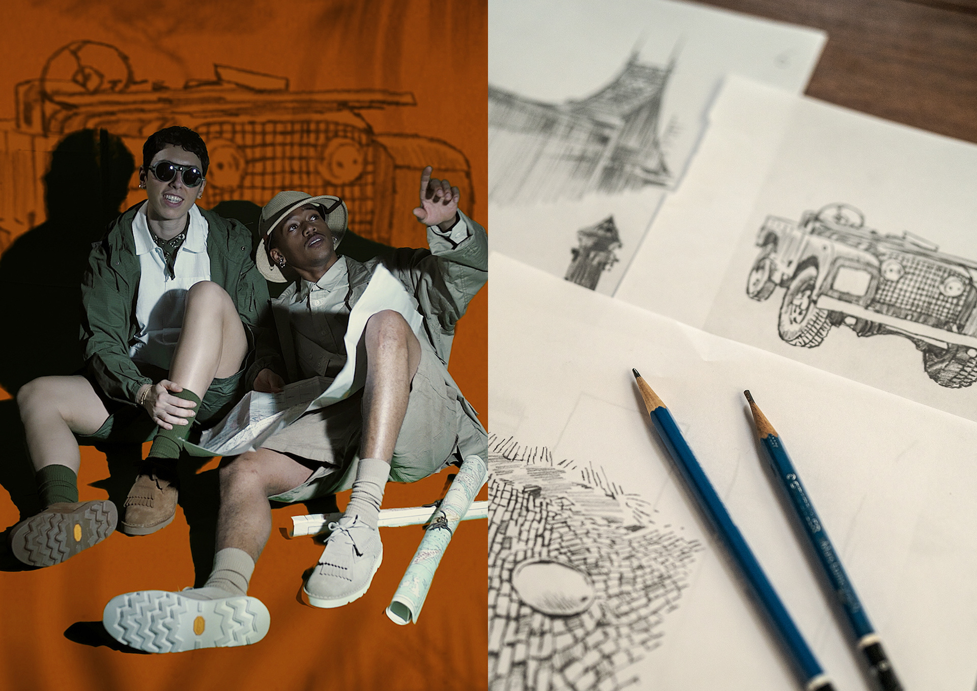 Clarks Originals x Engineered Garments Film by Manabu gaku Inada