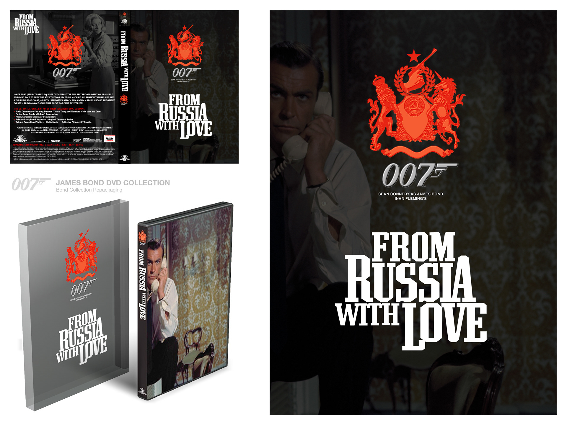 007 DVD COLLECTION: Package Concept Design by Manabu Gaku Inada