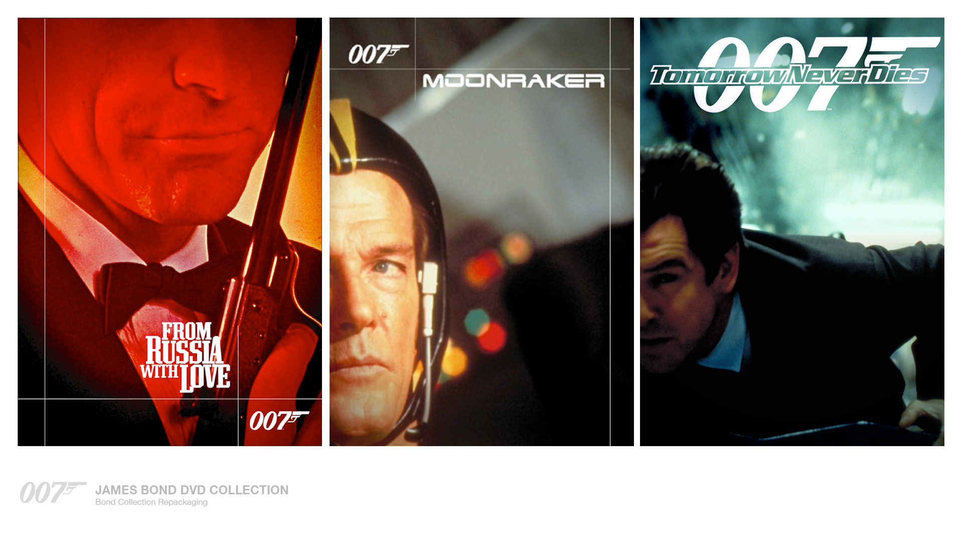 007 DVD COLLECTION: Package Concept Design by Manabu Gaku Inada