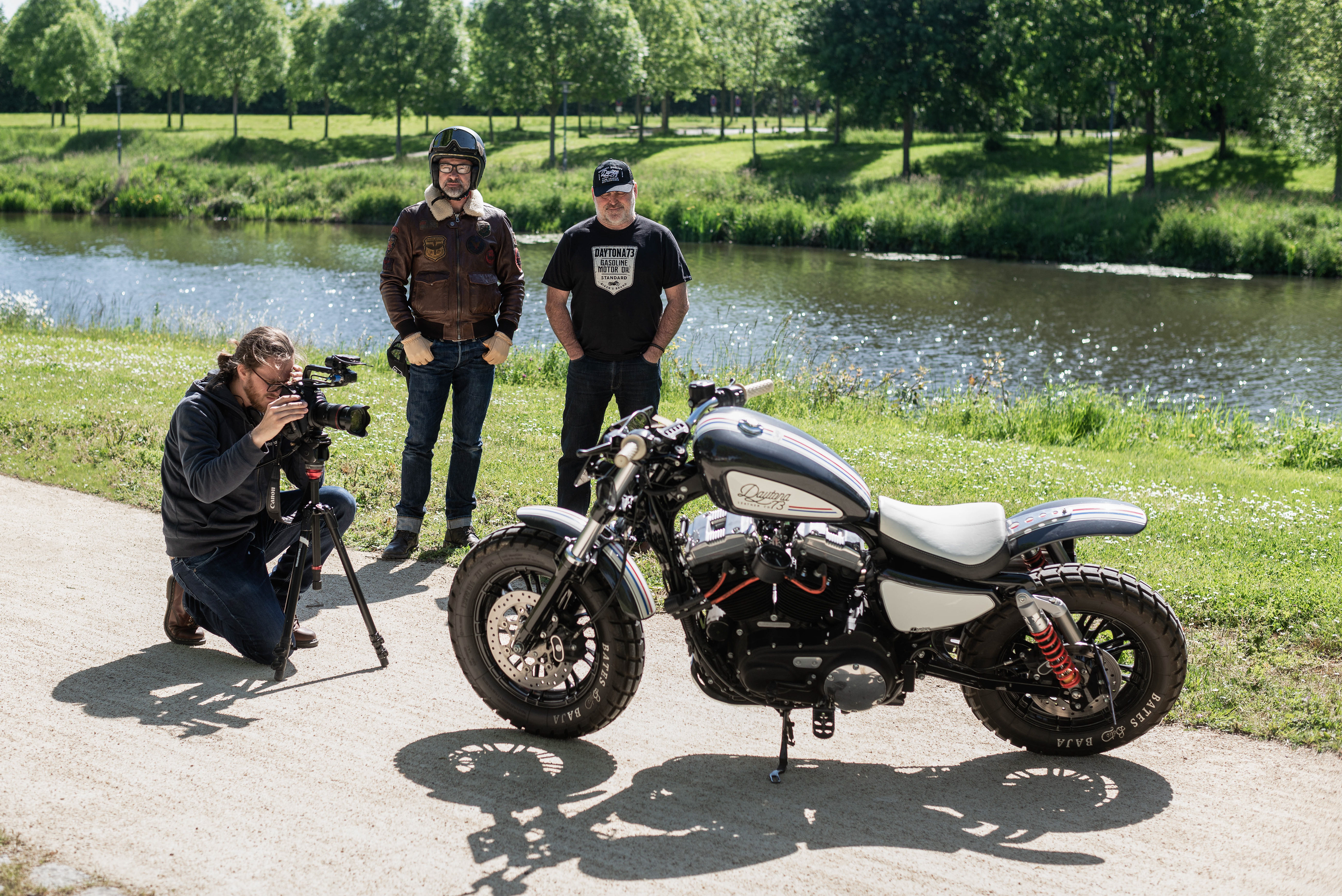 Daytona 73 - moto - Simon's Garage - Jessy Hochart