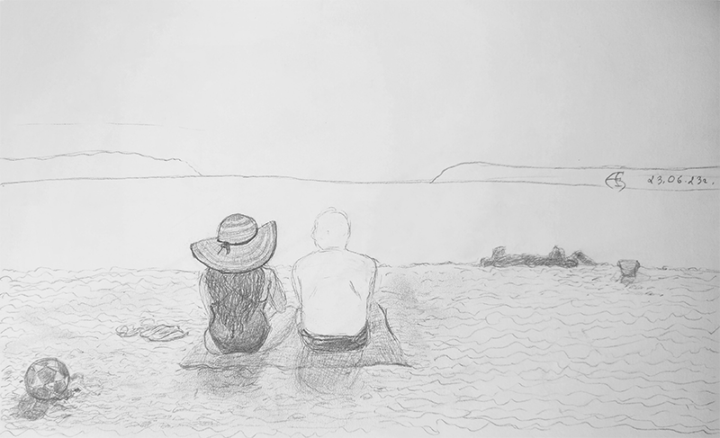 The Couple on the Beach