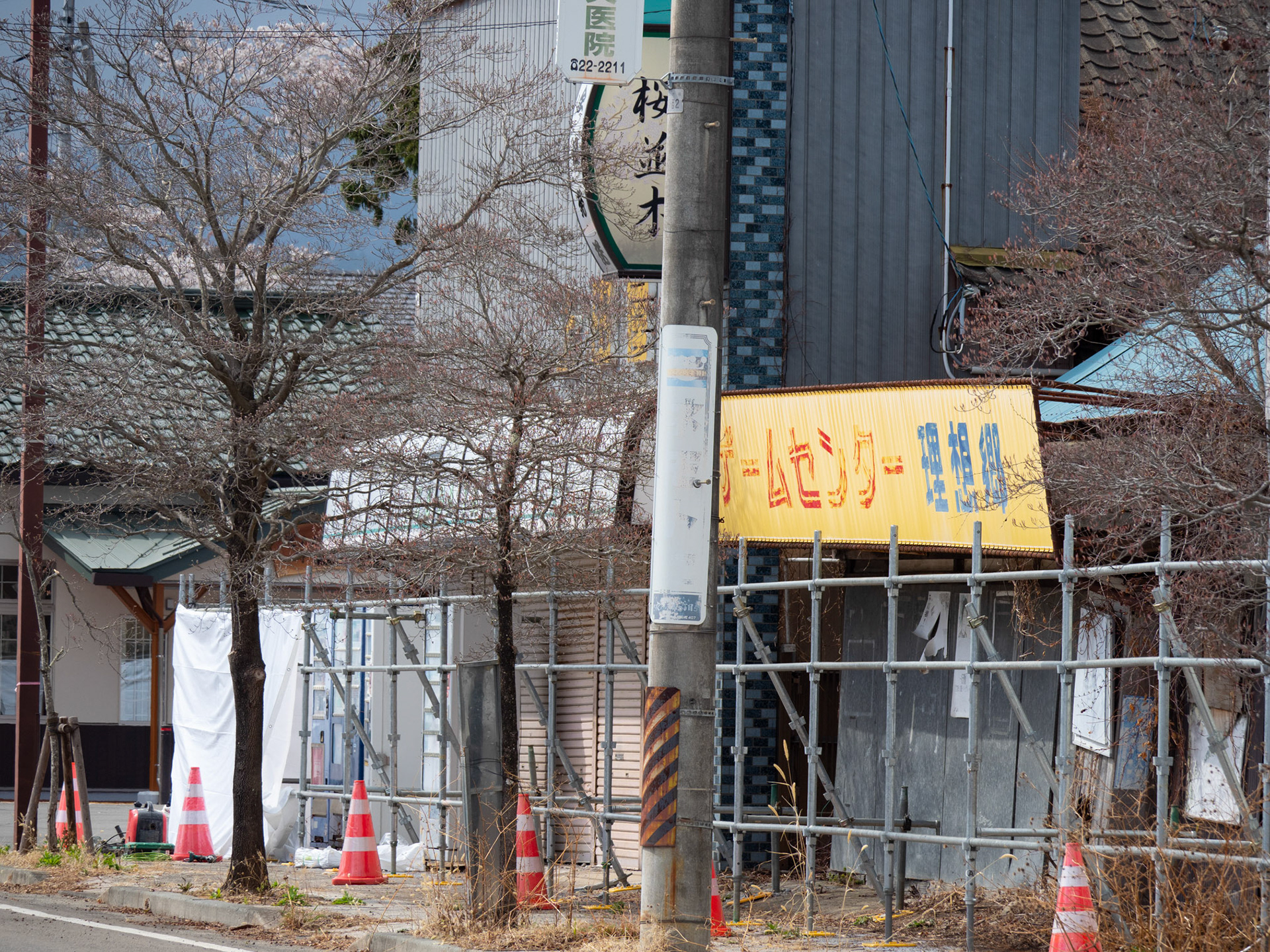 富岡町夜ノ森駅前