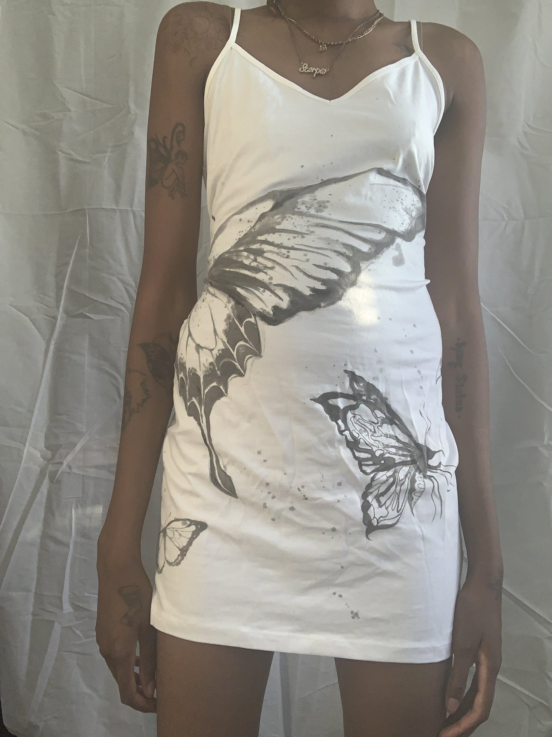 Butterfly Bodycon Dress