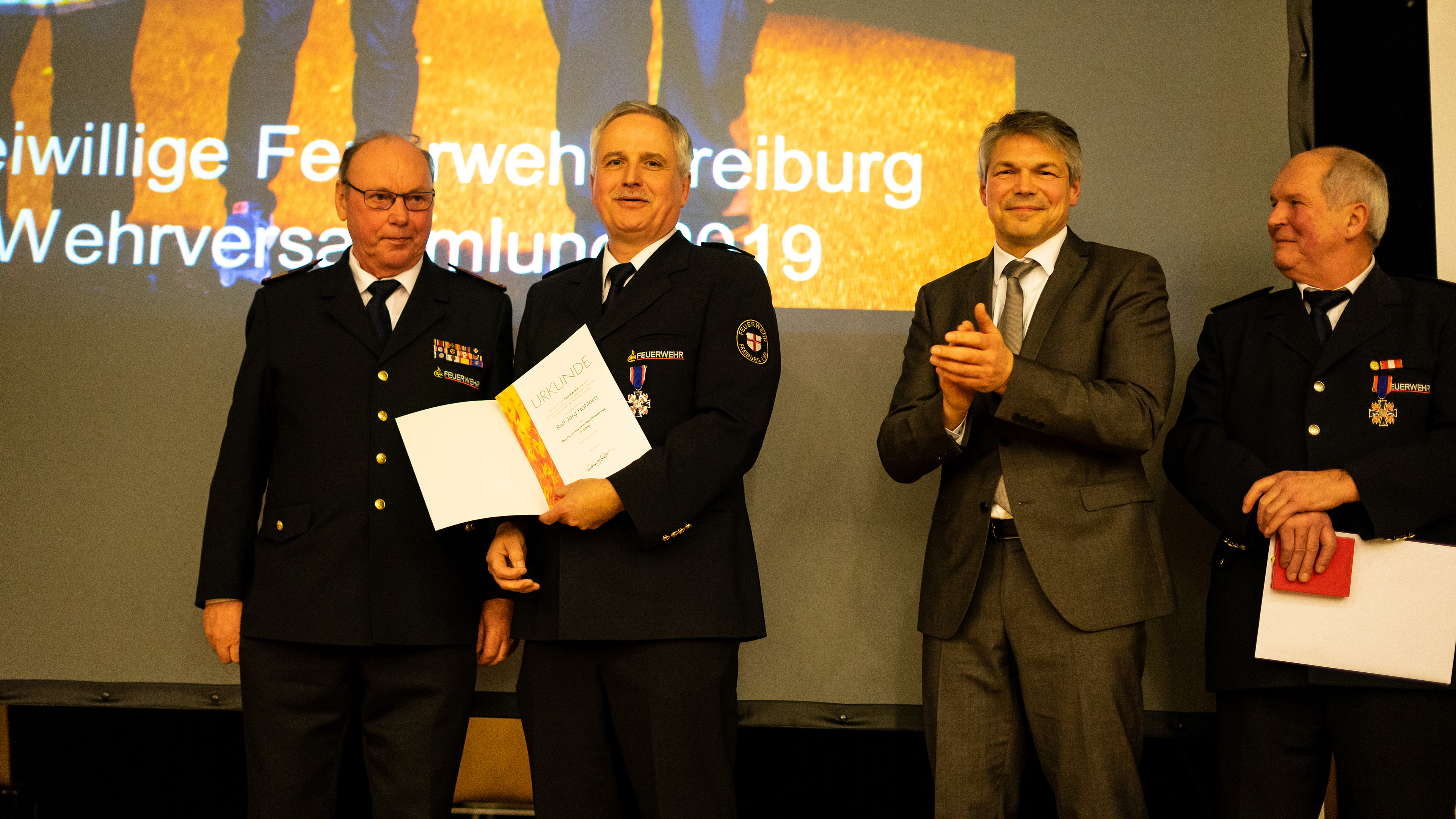 Ehrung von Herrn Ralf-Jörg Hohloch