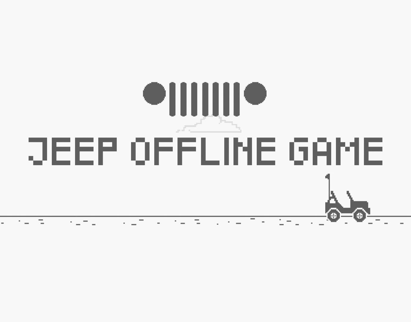 Jeep lança o jogo “Jeep Offline Game” no Chrome
