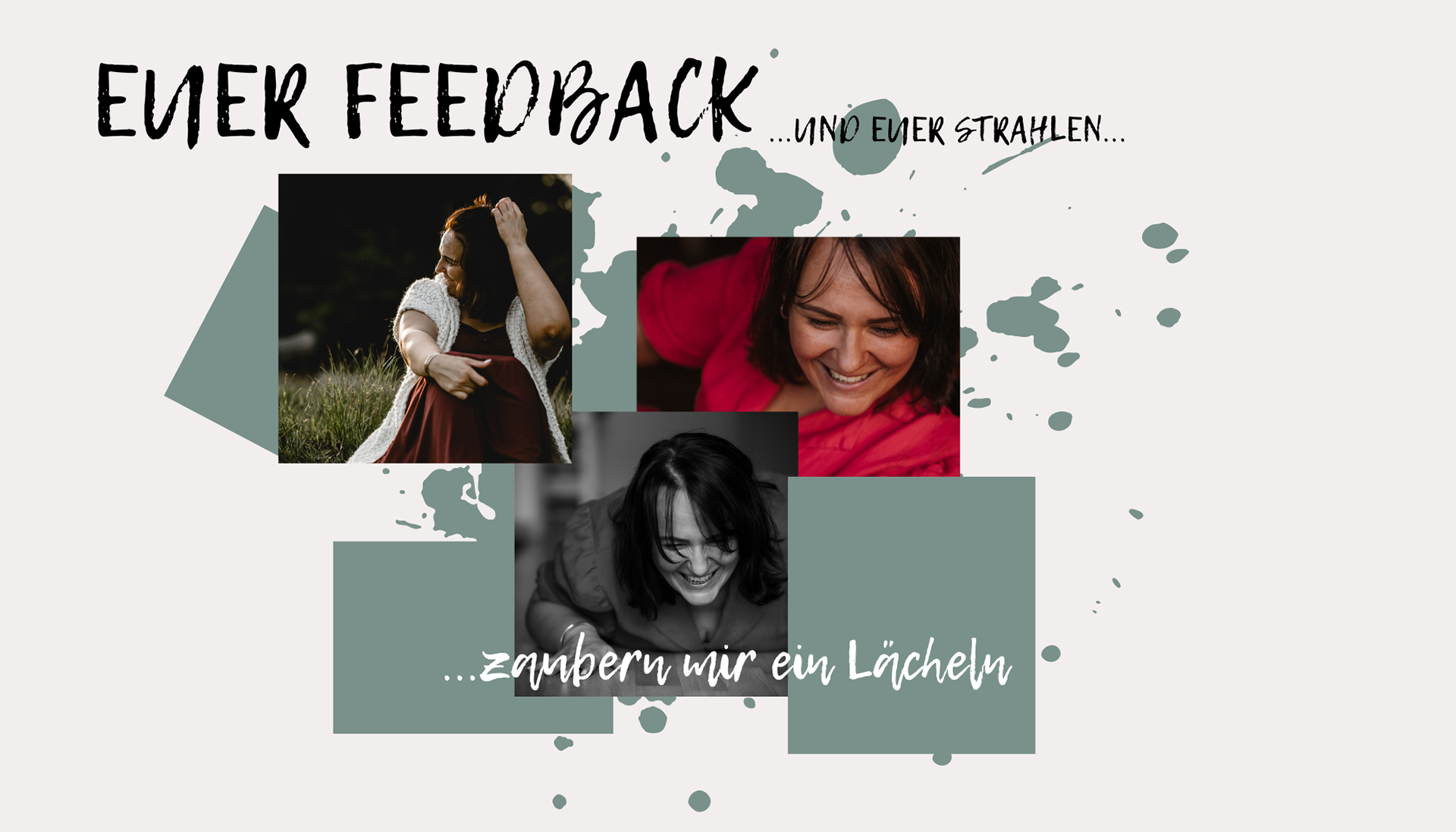 Header Feedback;Katharina Hopmann Fotografie; Portrait;Lächeln;Shooting; Fotografien