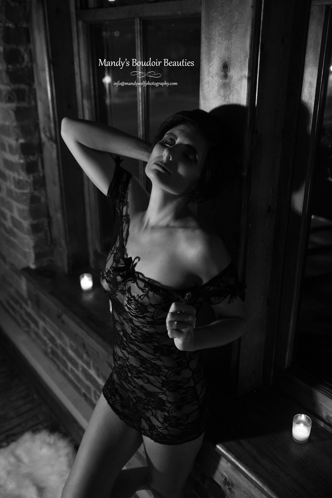 oh my gosh! this photo is everything! I love the way the shadows fall across her body creating this stunning moody boudoir portrait. Mandy's Boudoir Beauties | Chattanooga, TN