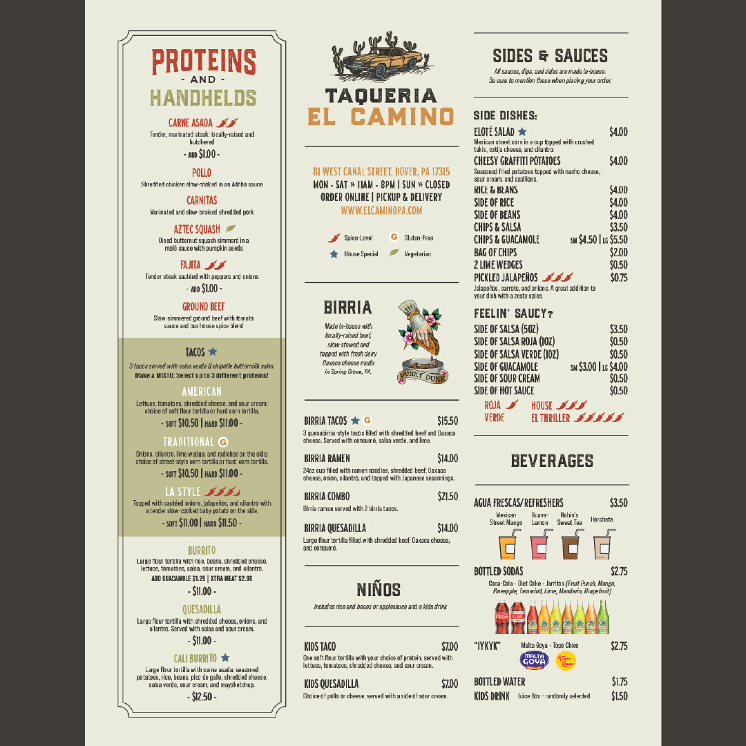 Fall 2022 Menu Announcement 2