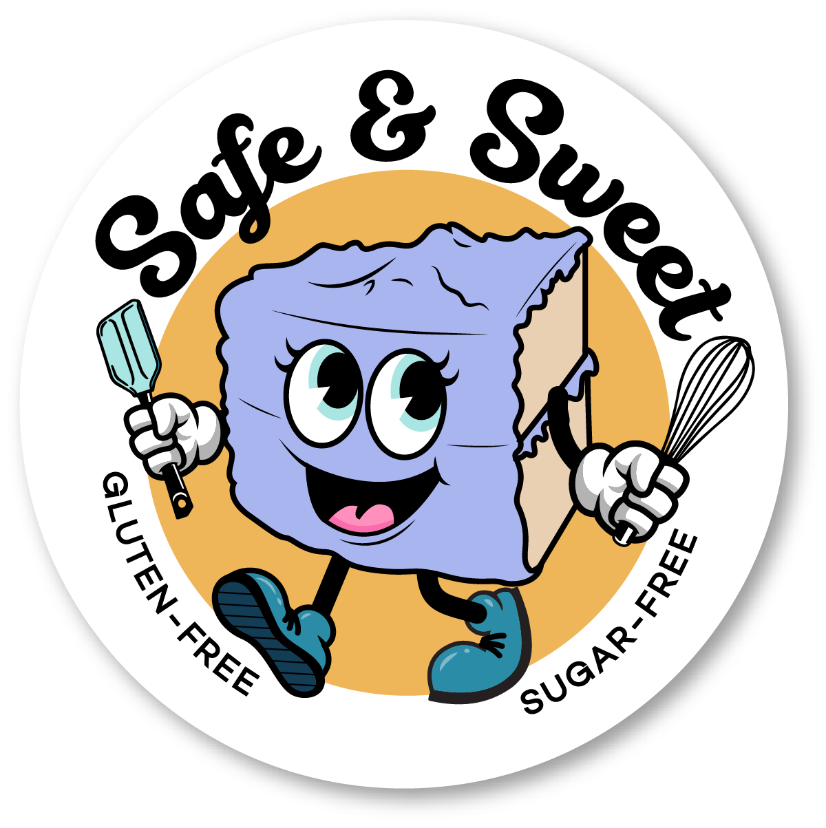 Safe & Sweet Keto Bakery sticker