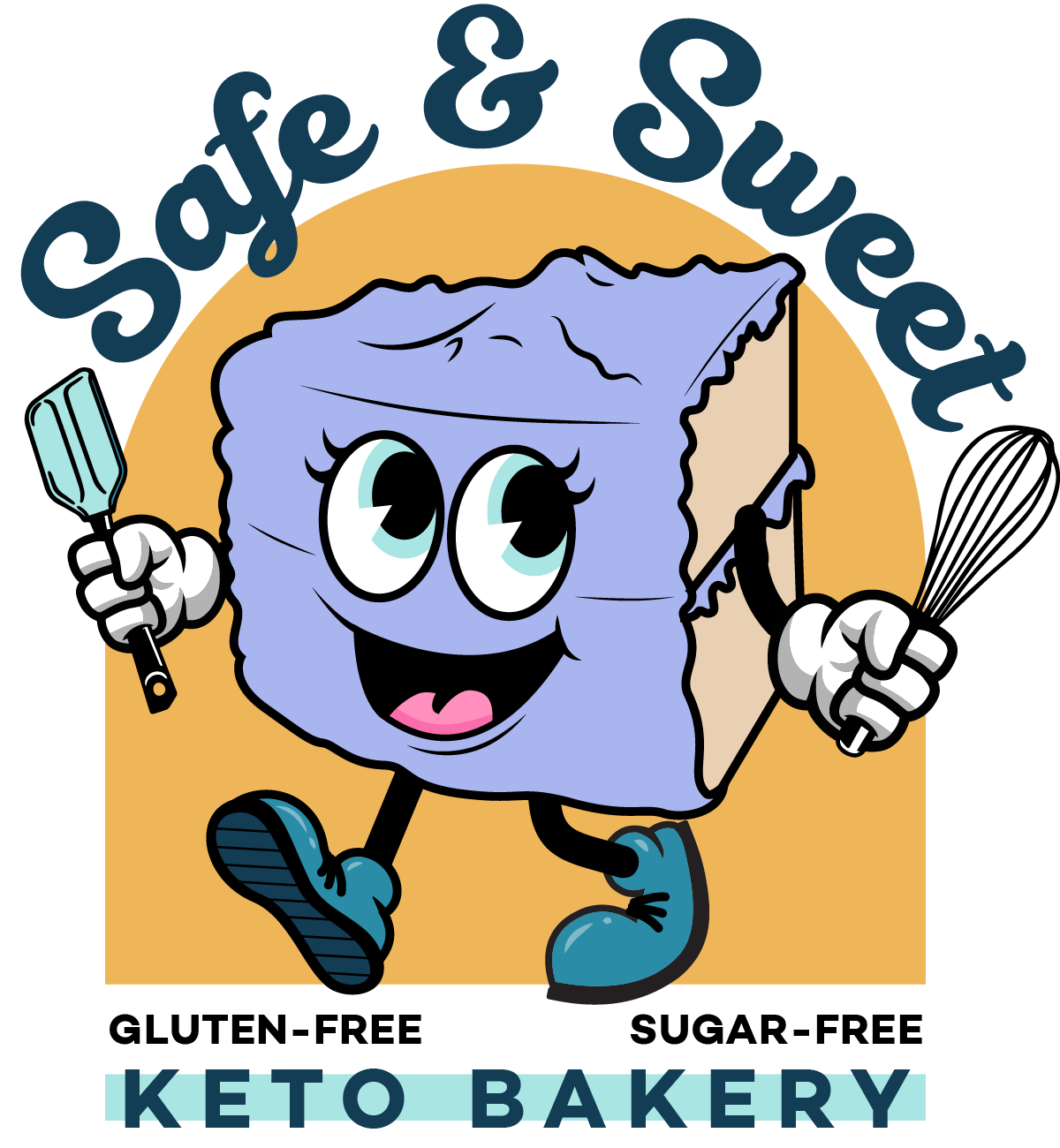 Safe & Sweet Keto Bakery logo 1