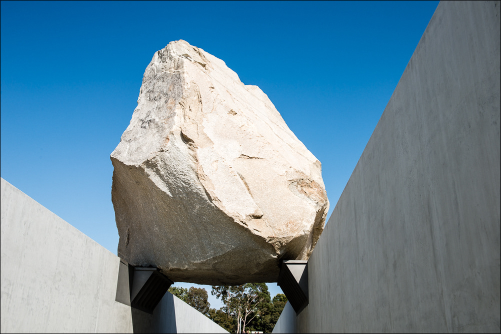 'Levitated Mass,' LACMA's big rock art exhibit.