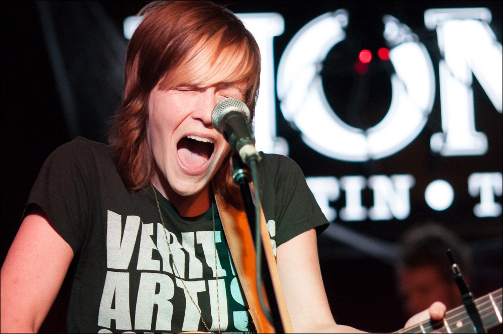 Miranda Dodson sings at Momo's Club, Austin TX