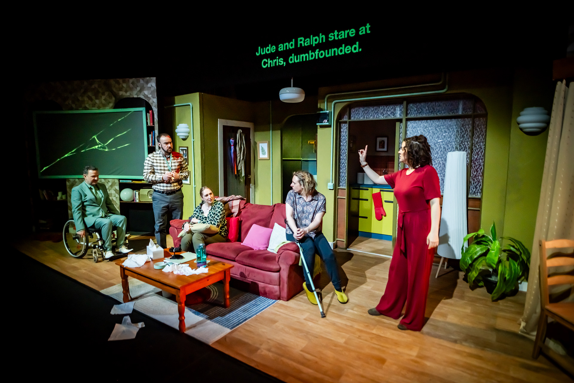 Gillian Dean, Neil John Gibson, Richard Conlon, Emery Hunter and Nicola Chegwin | Image credit: Andy Catlin