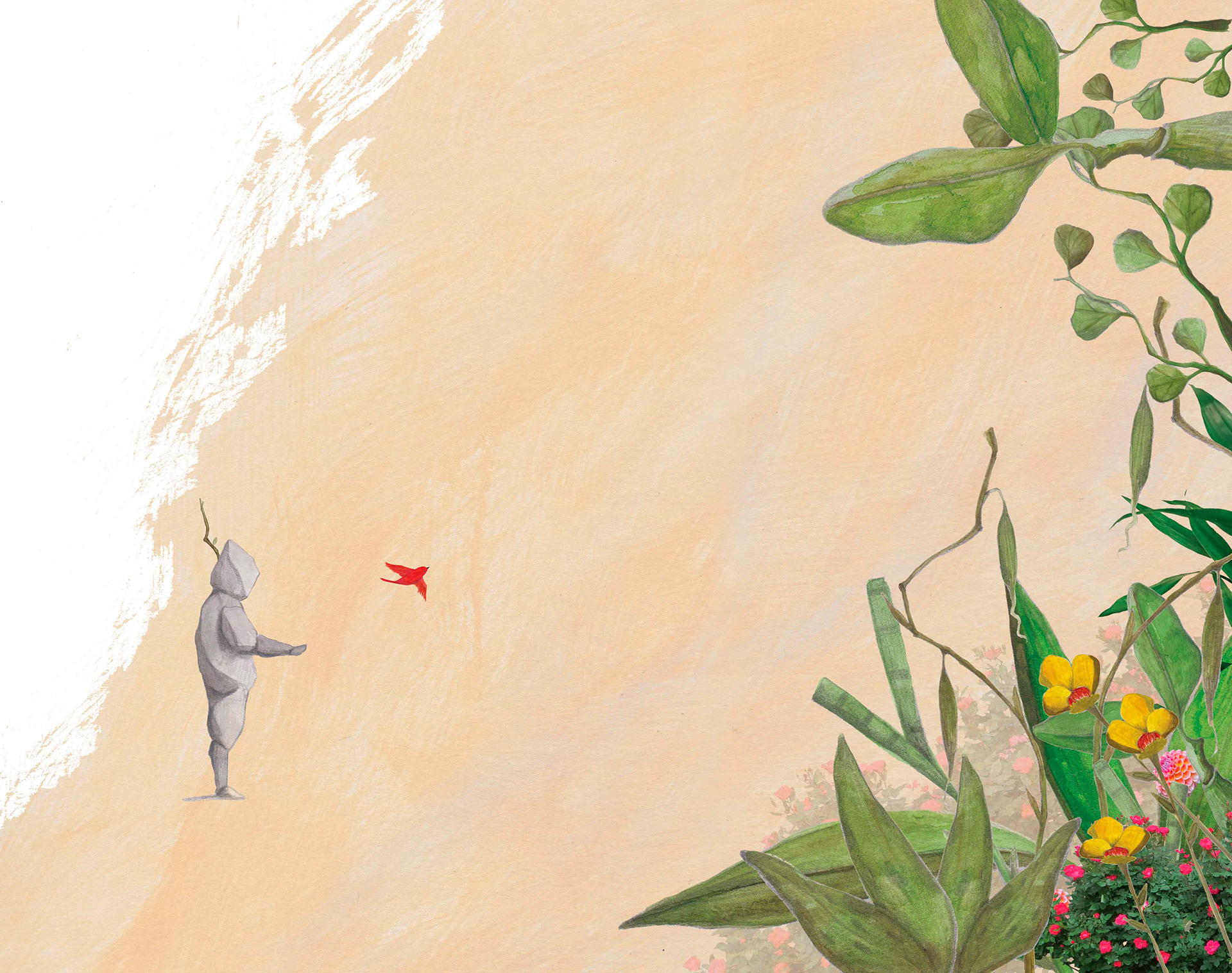 Livro Floresta | Ed. Raíz | 2021 | Acrílica