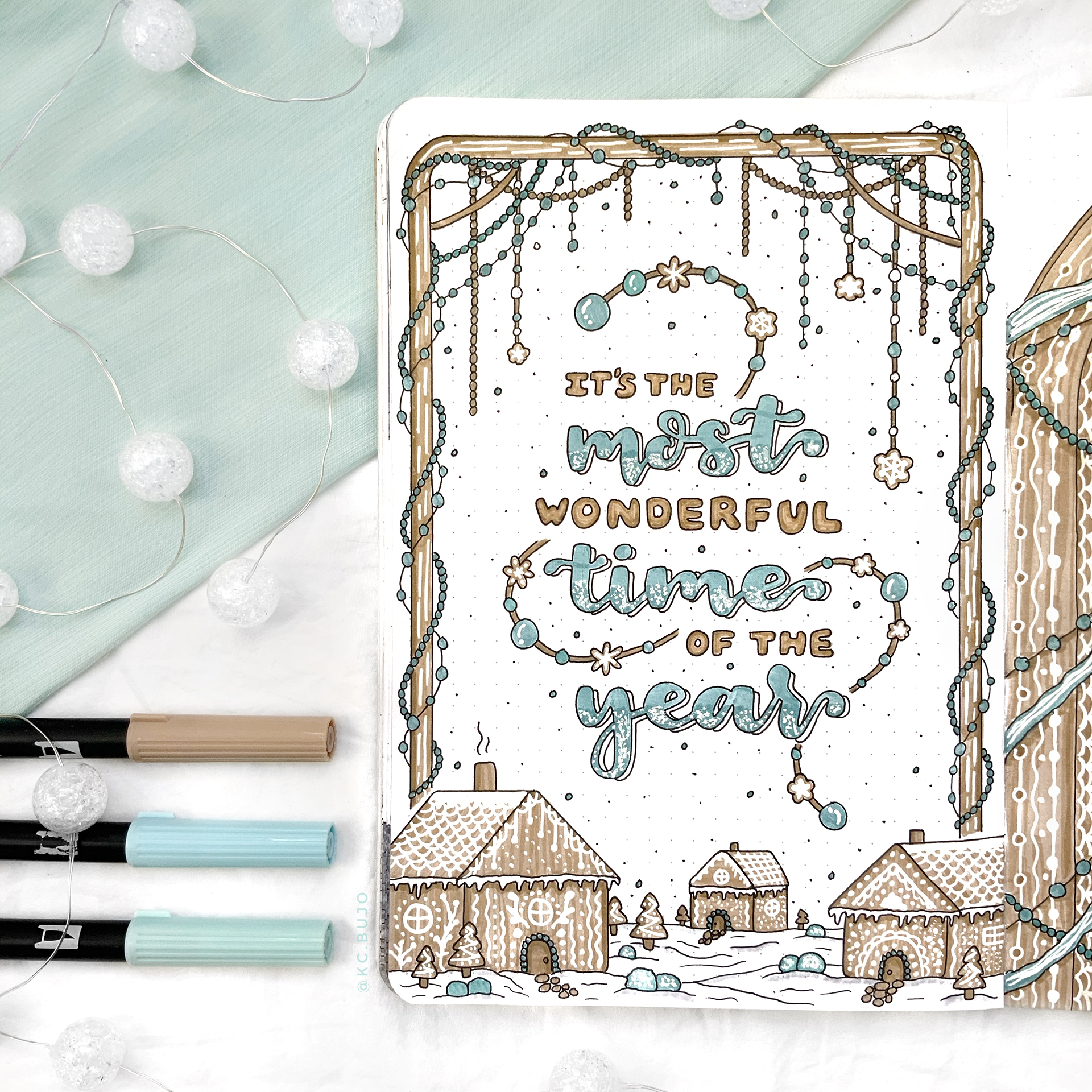 December Quote Page (Gingerbread Wonderland)