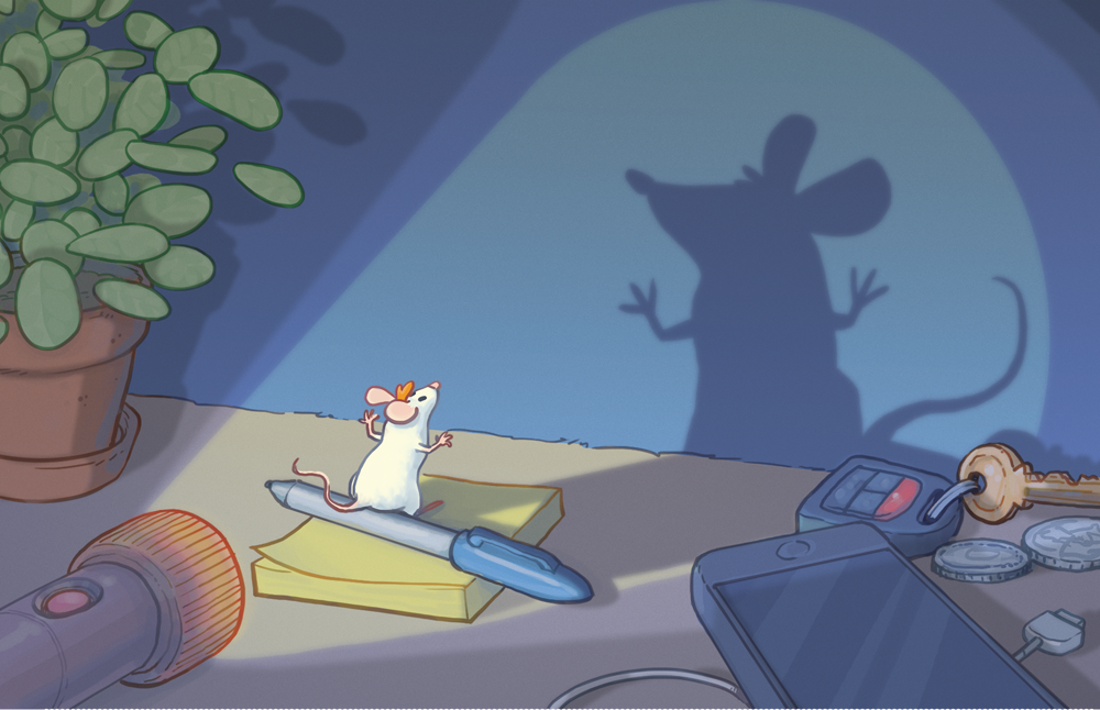 Dans la tête de Lili souris