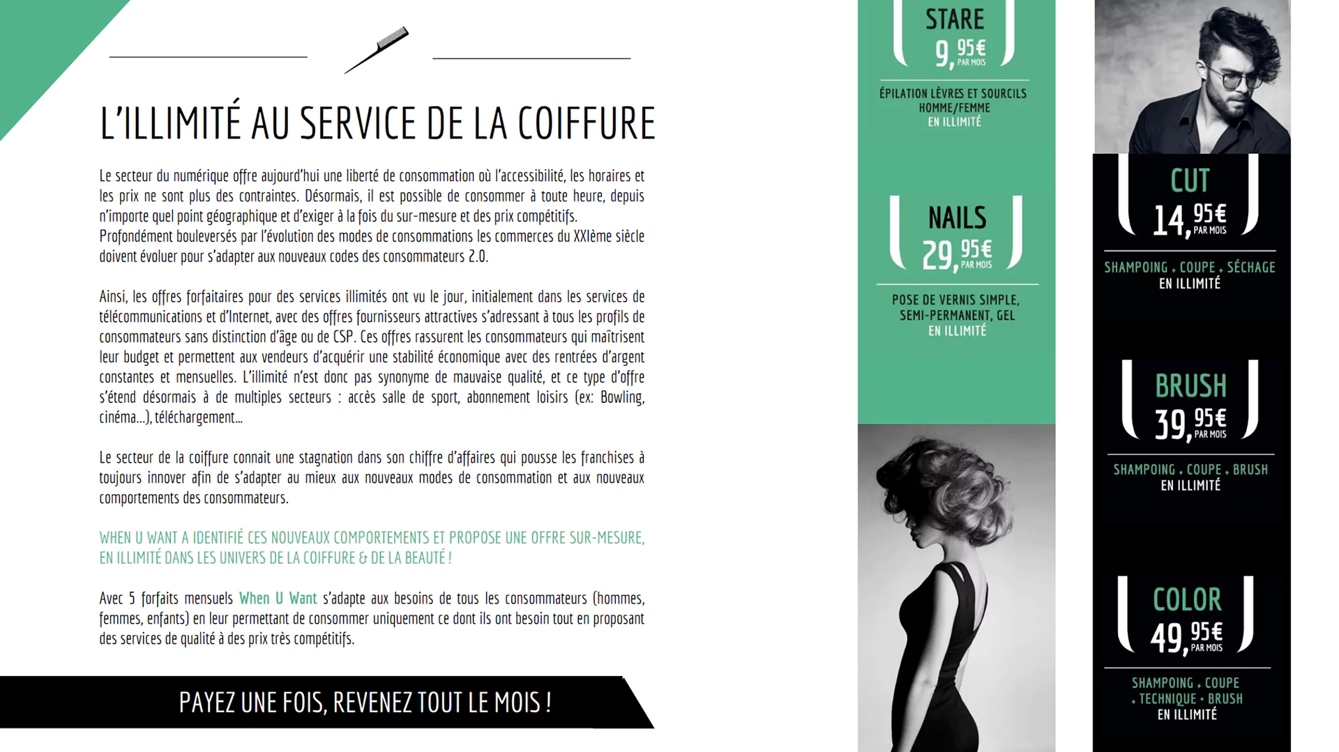 Mise en page + retouche photo