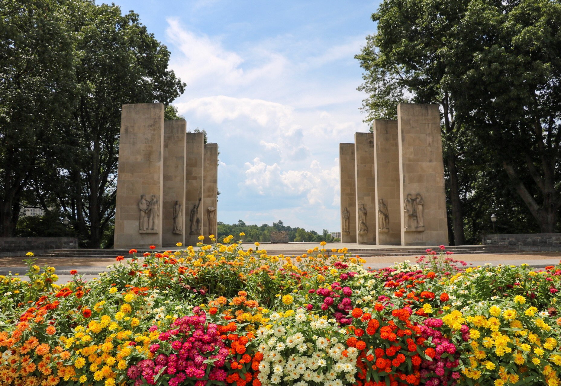 War Memorial Pylons, Virginia Tech