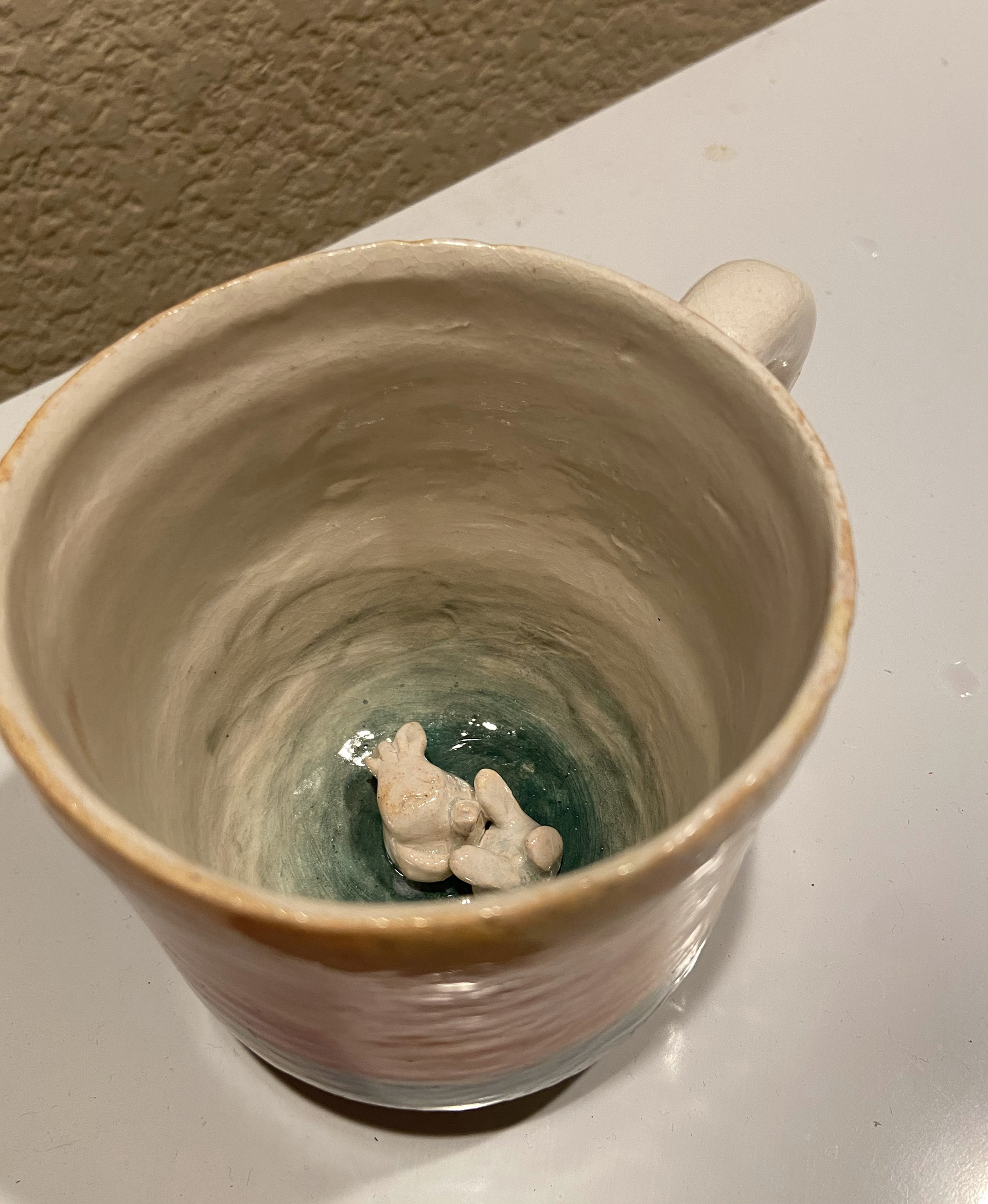Low-Fire design Cup with Attachment inside
