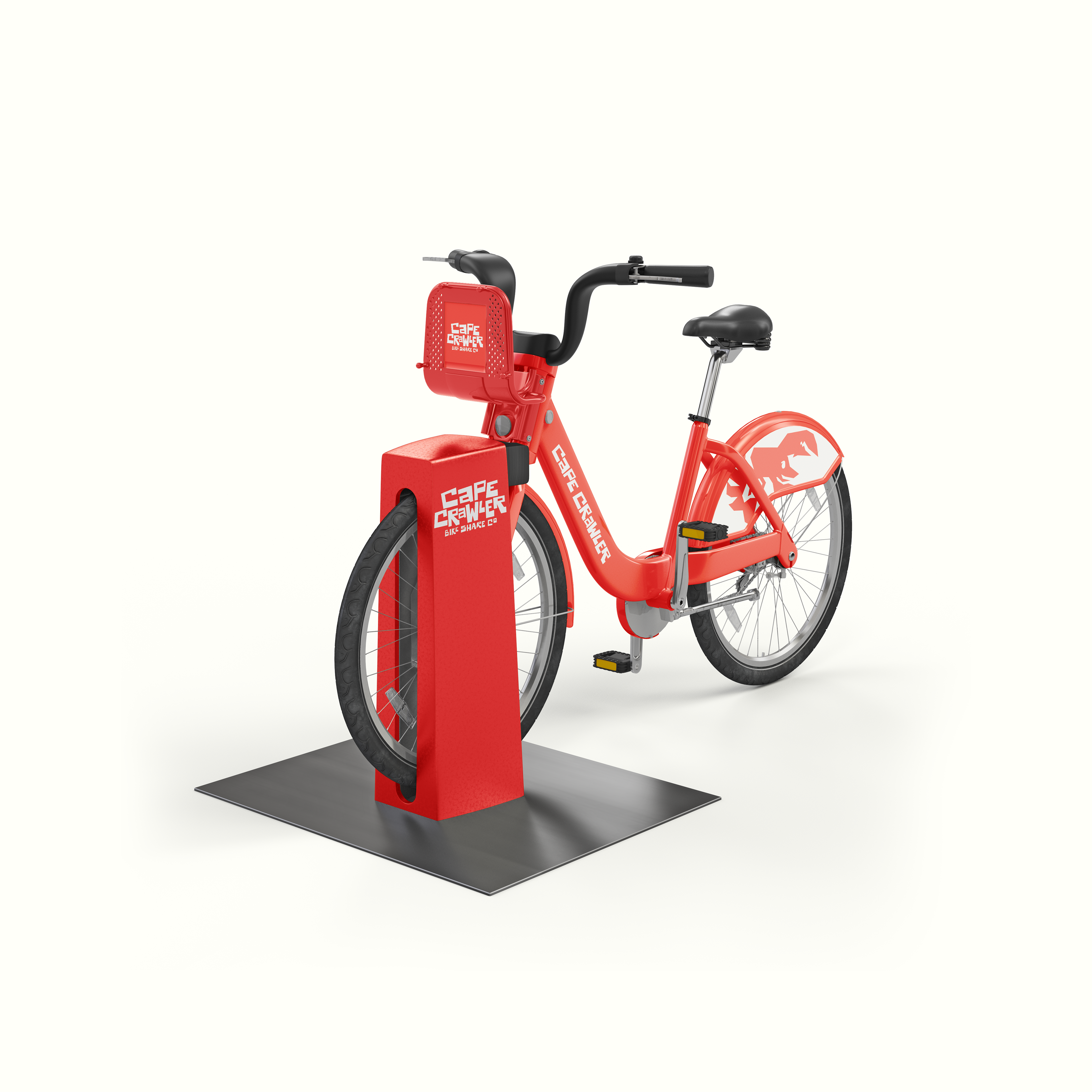 Hire bike mockup