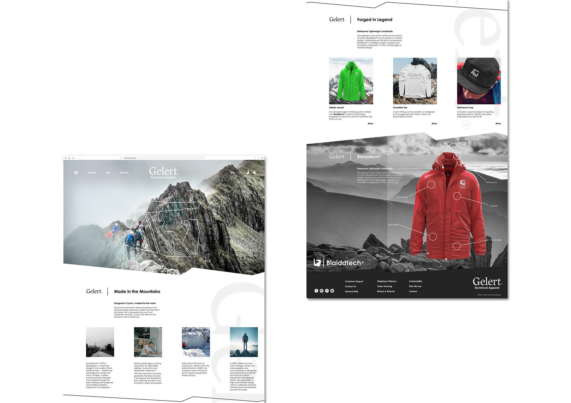 Website design