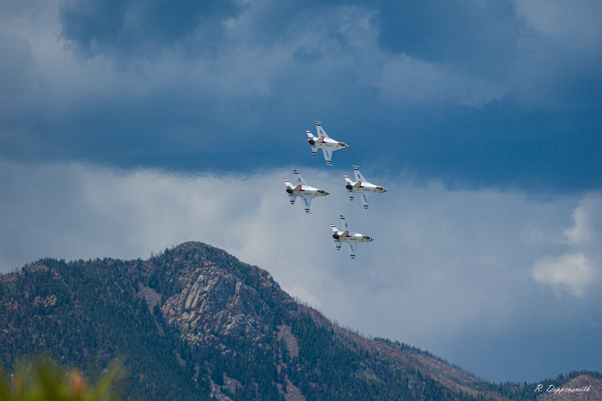 USAF Thunderbirds, USAF Academy Graduation, 2024