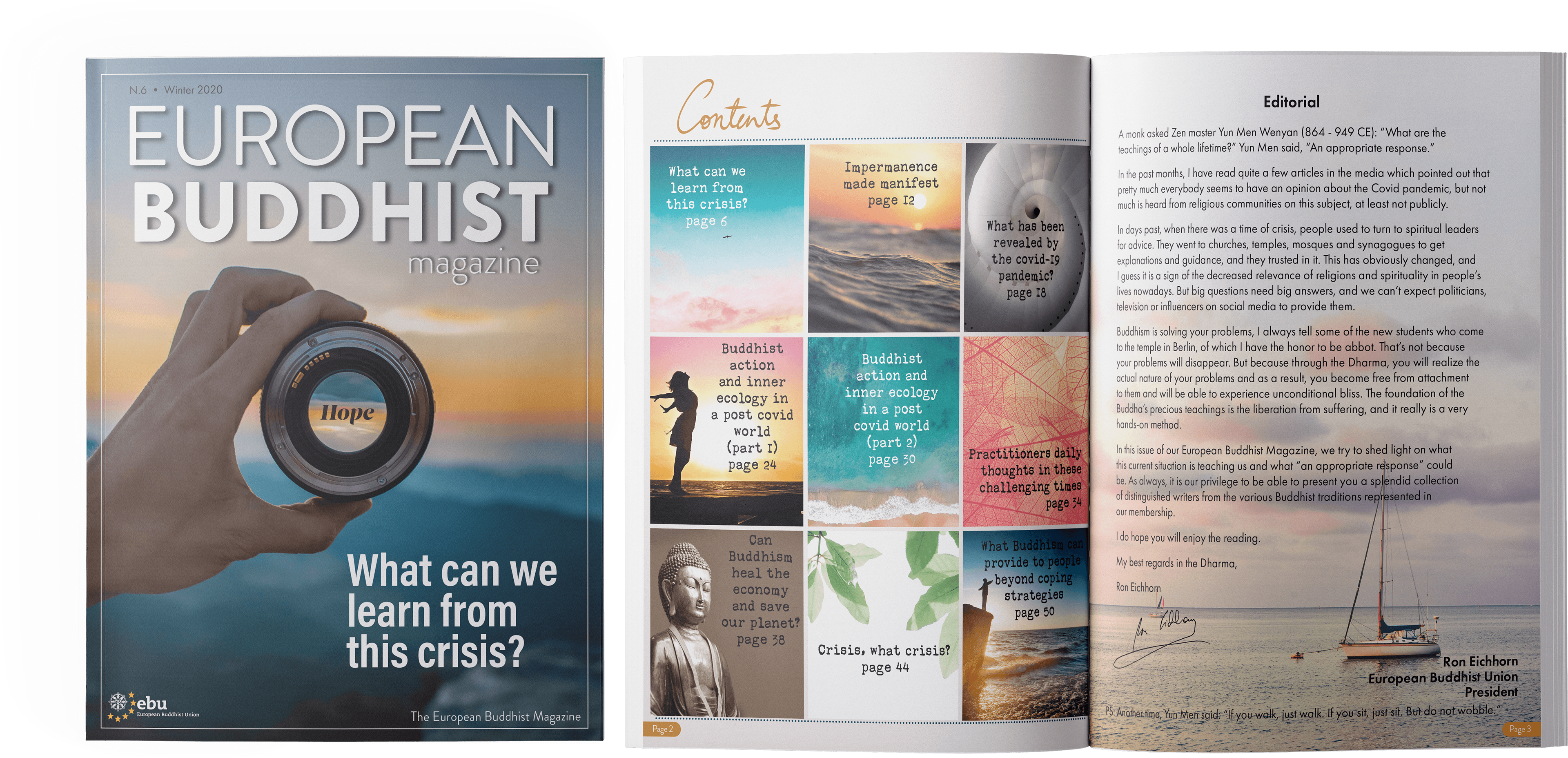 NUMY DESIGNS - The European Buddhist Magazine #6