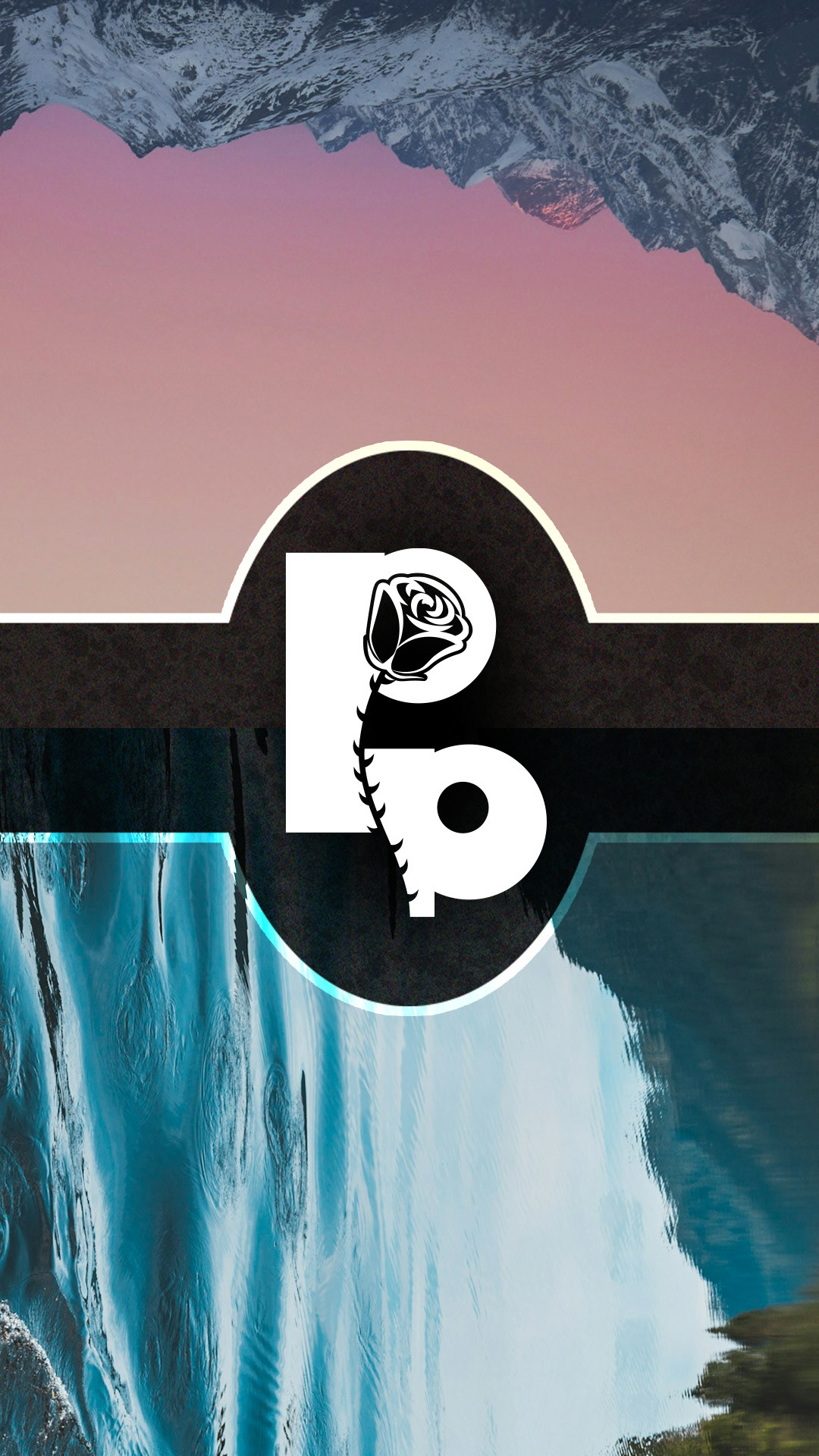 The letter P but make it surreal