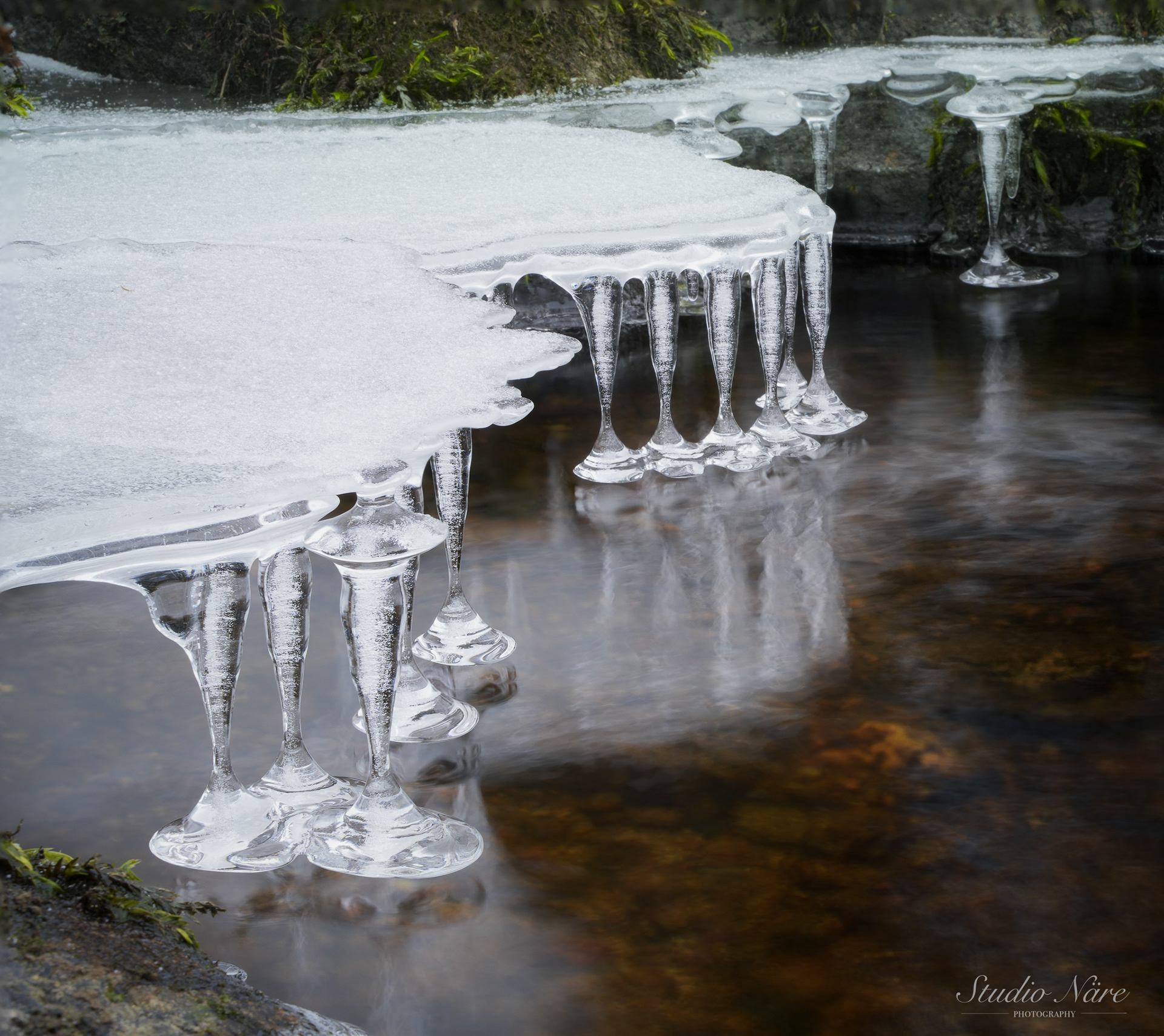 Bar of ice