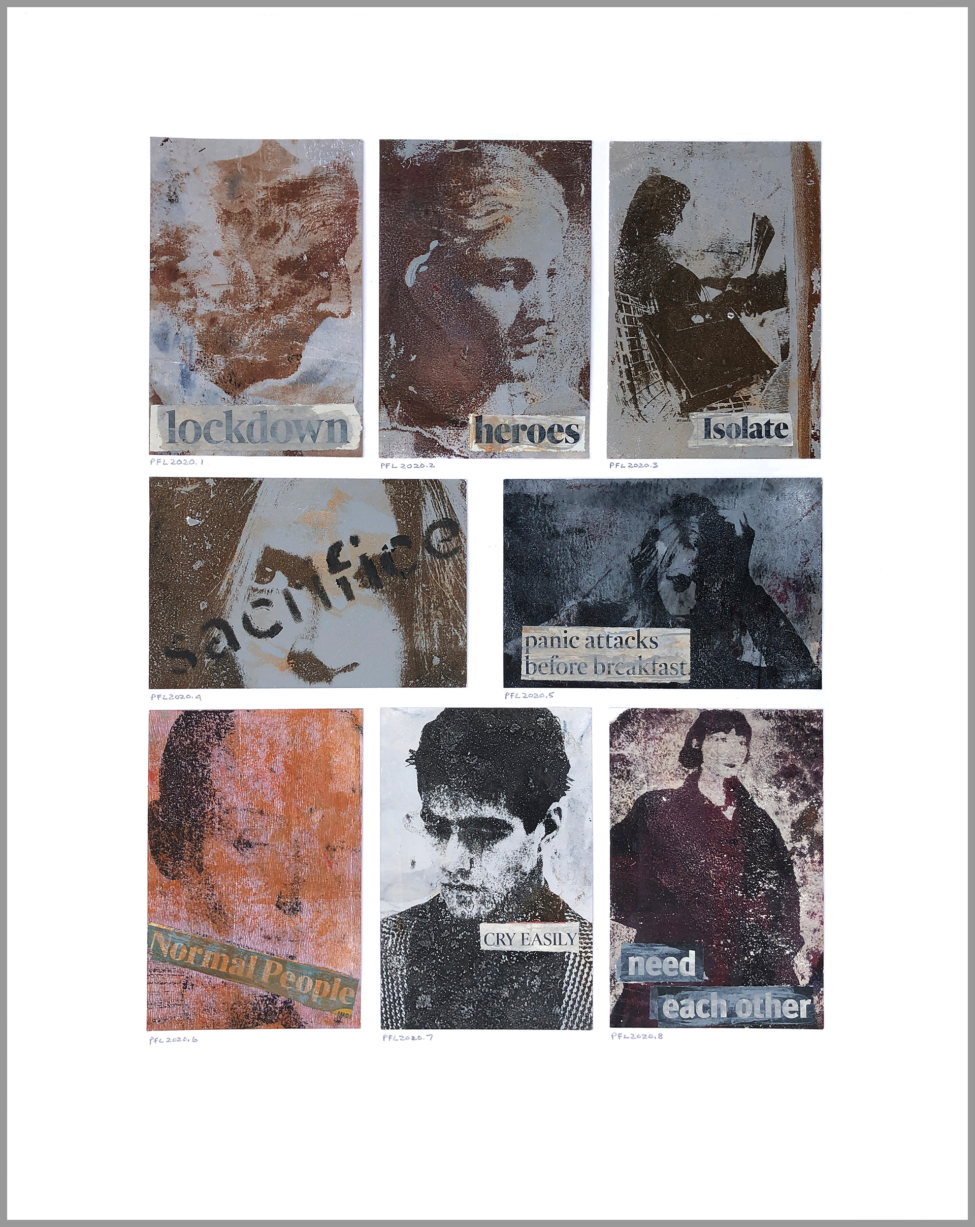 Postcards from Lockdown 2020 Lockdown Heroes