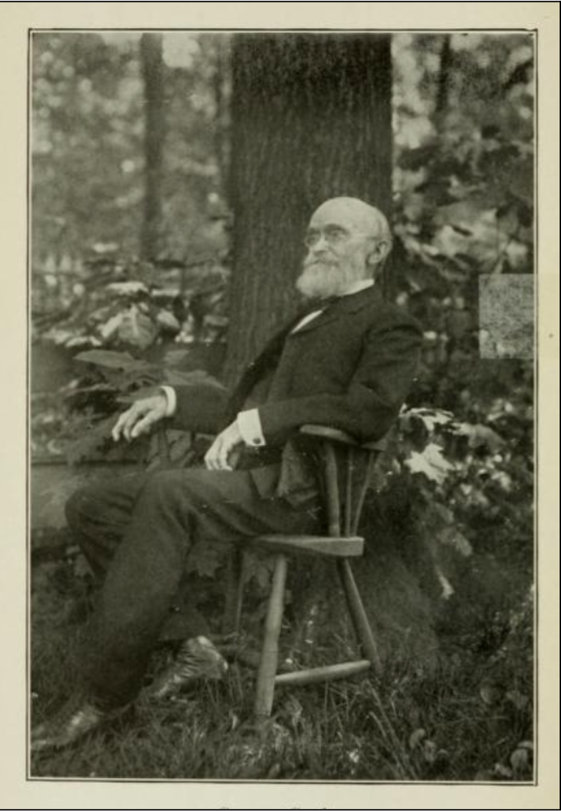 George Canby as pictured in his book, The Evolution of the American Flag
