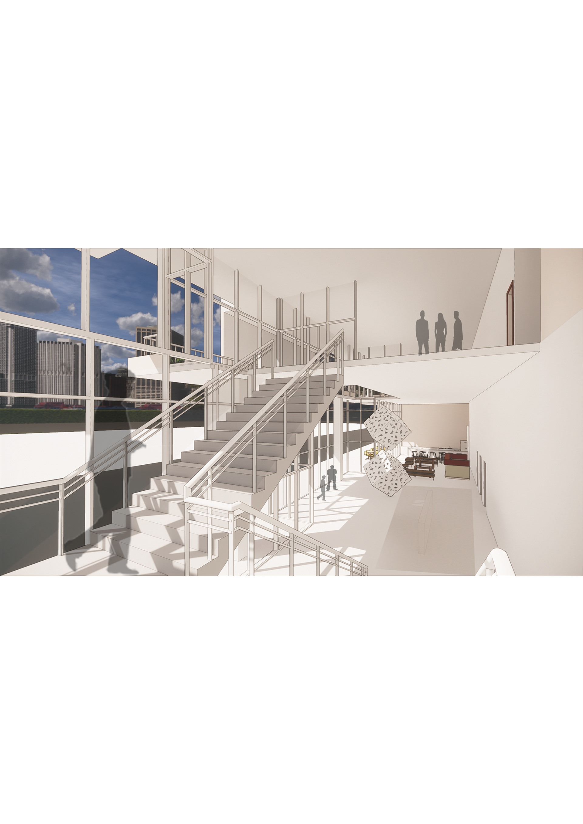 Way to First floor