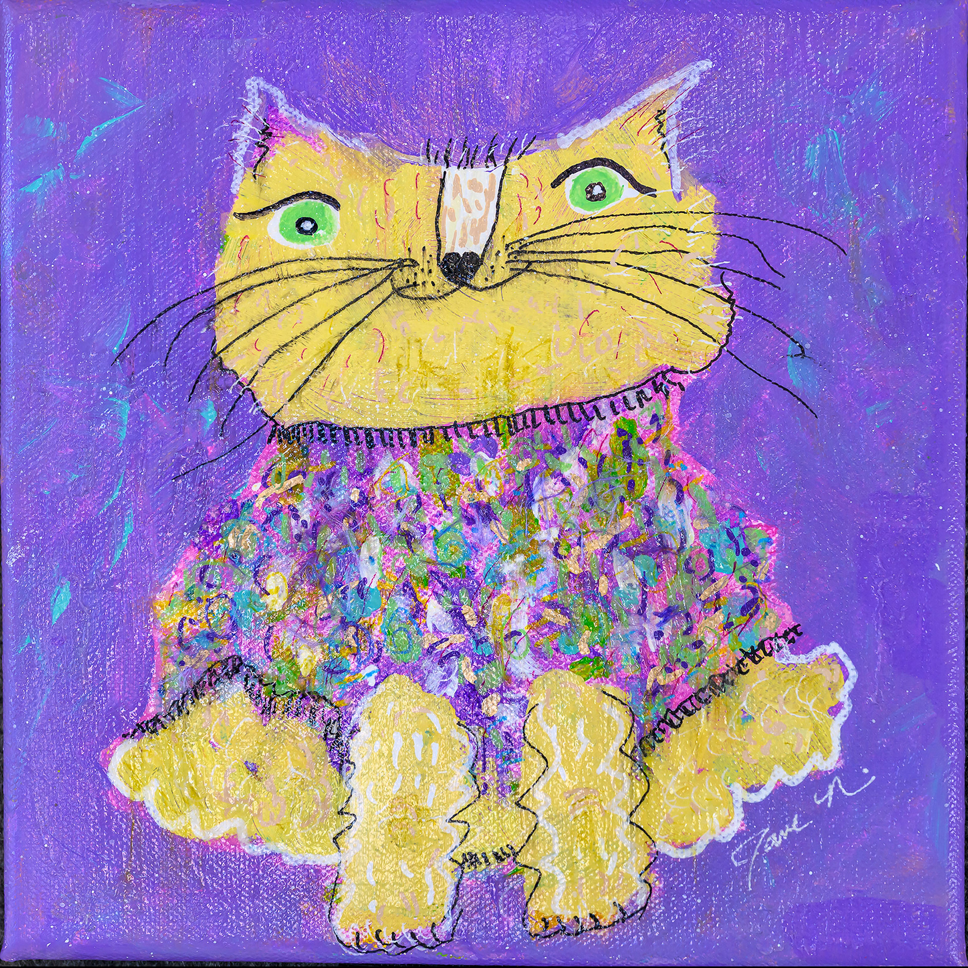 Jane Neuenschwander-Sweater Cat 