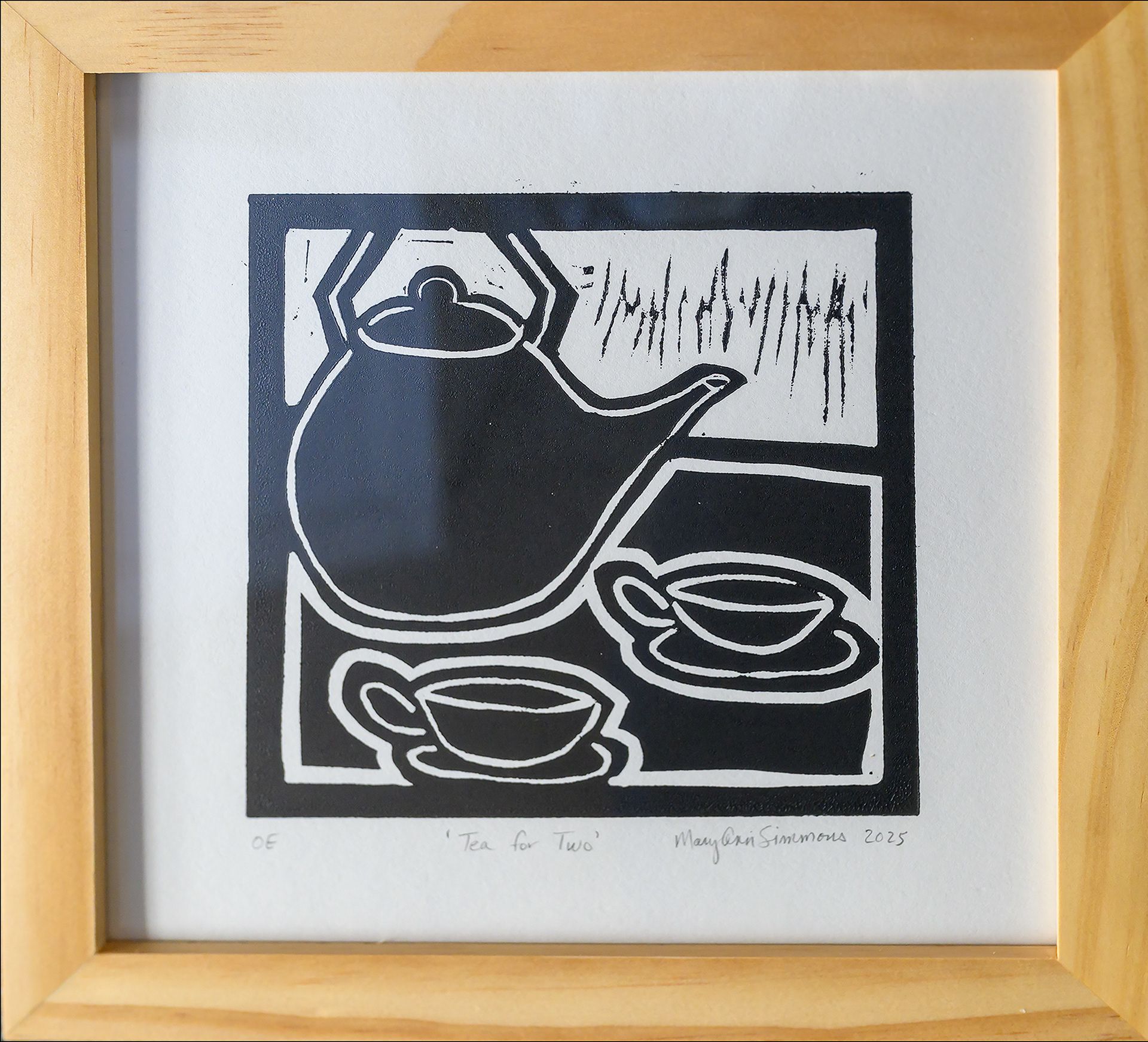 Mary Ann Simmons-Tea for Two-SOLD