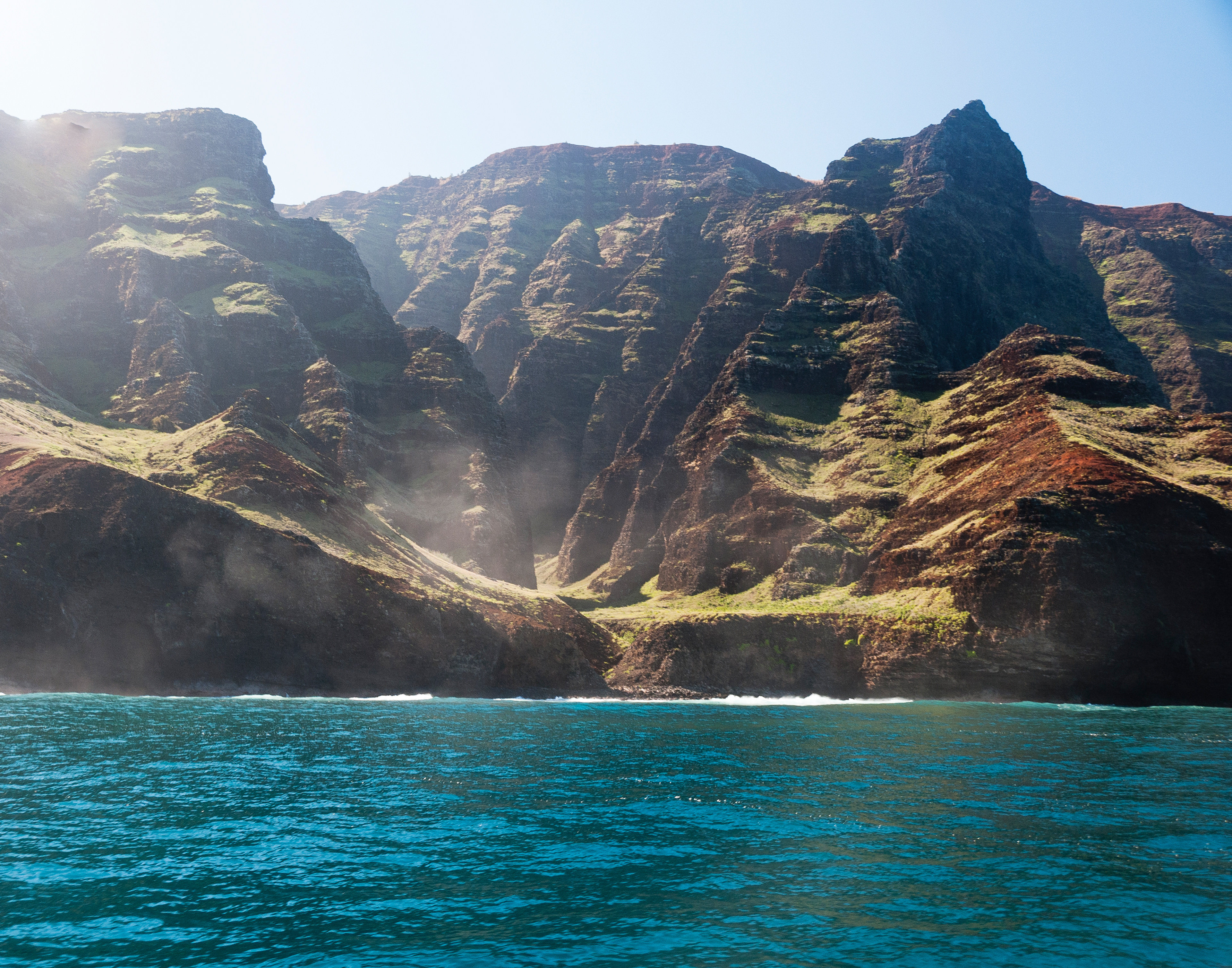 Valley on Coastline of Kuaui