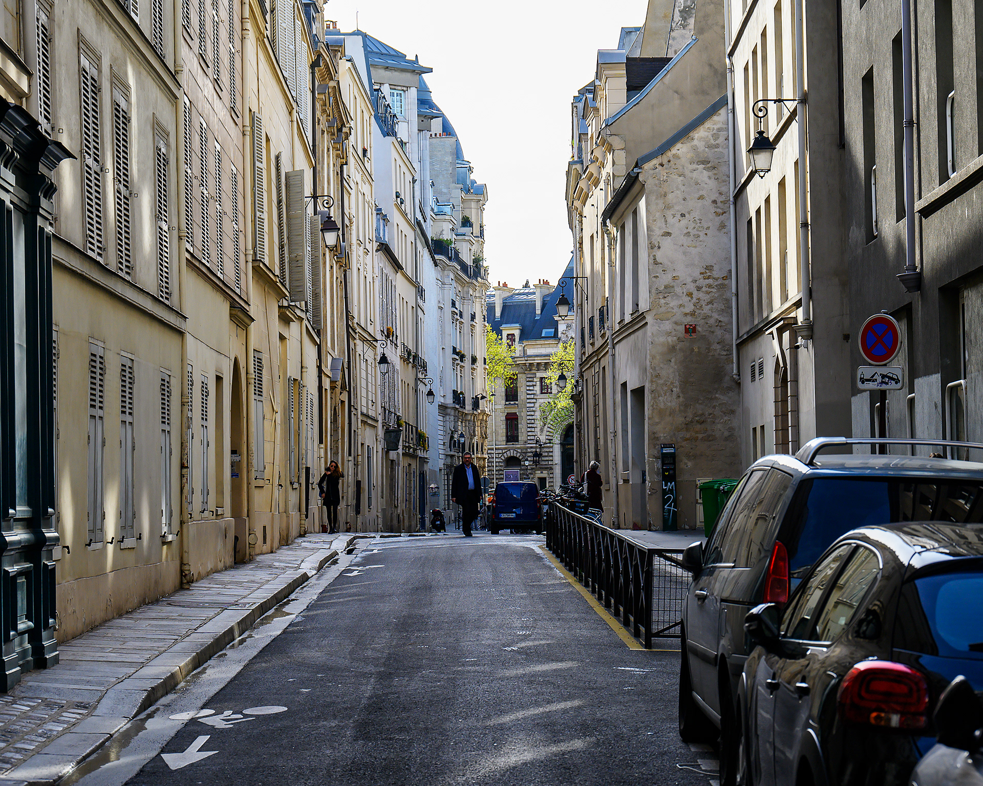 Typical Paris Street Scene