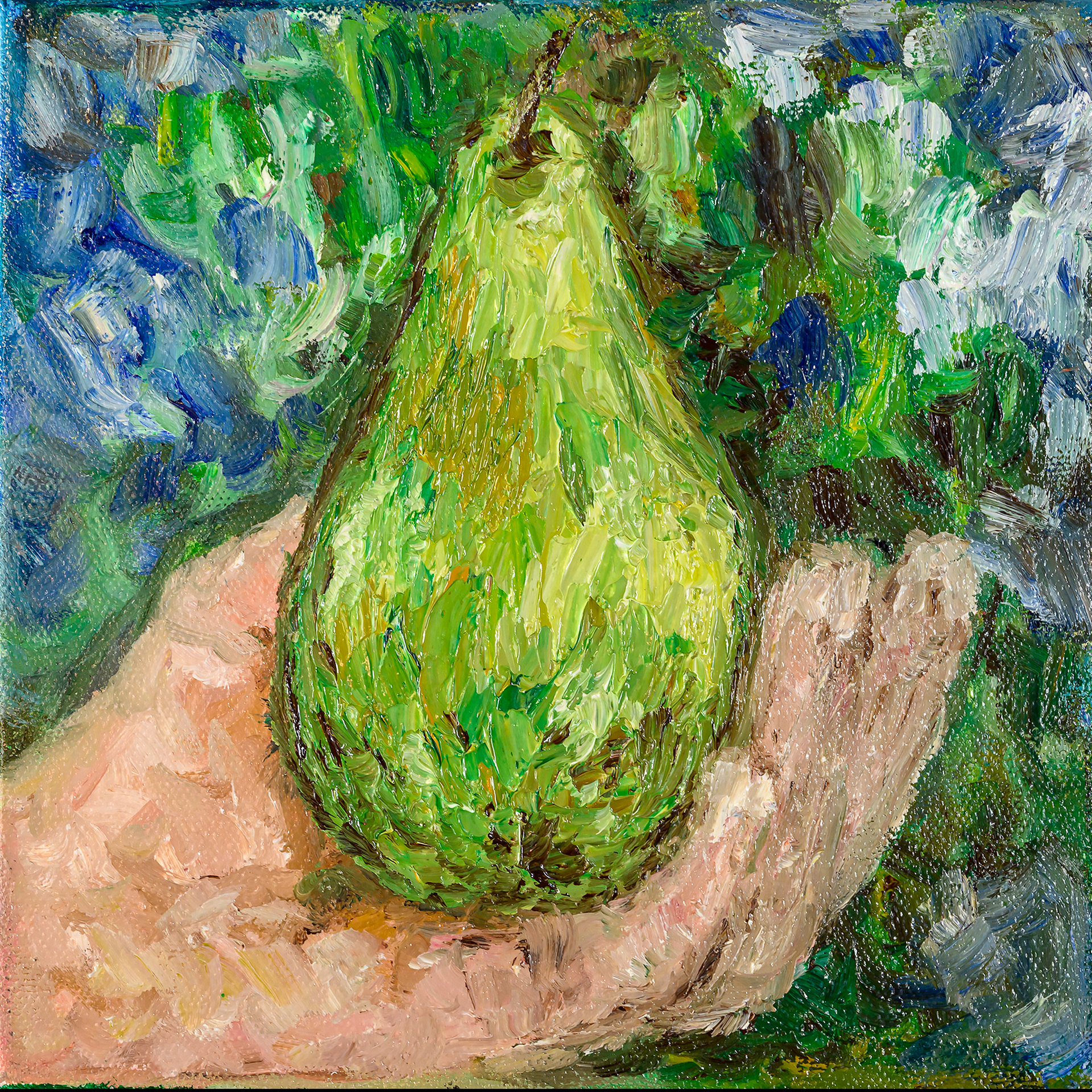 Louise Raimondi-Holding pear