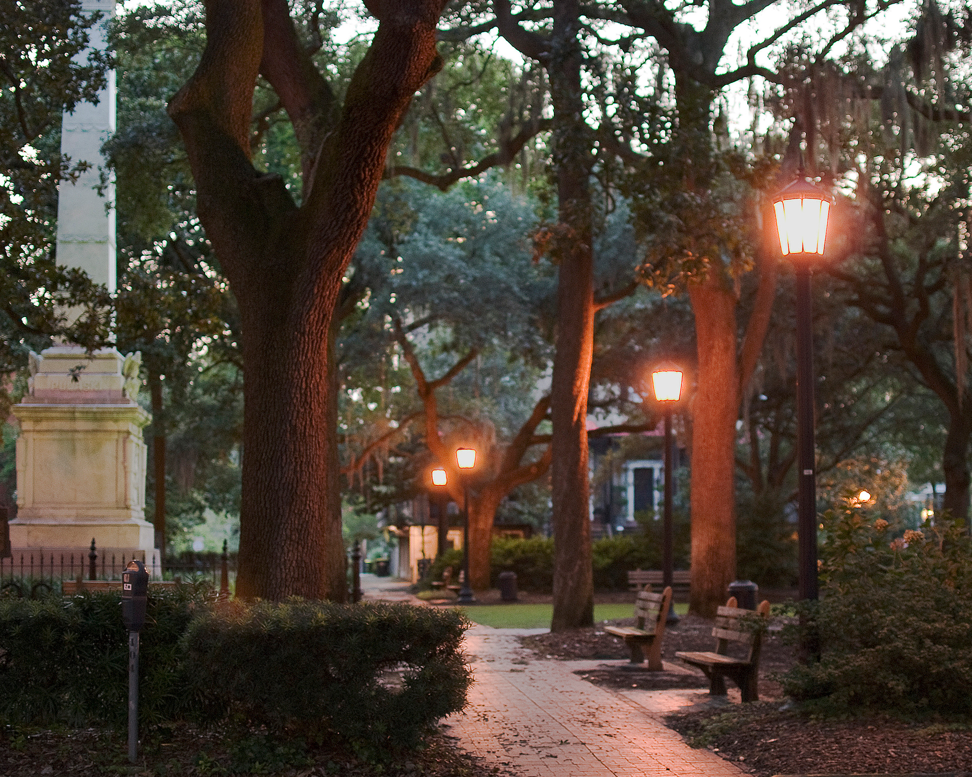 Square in Savannah