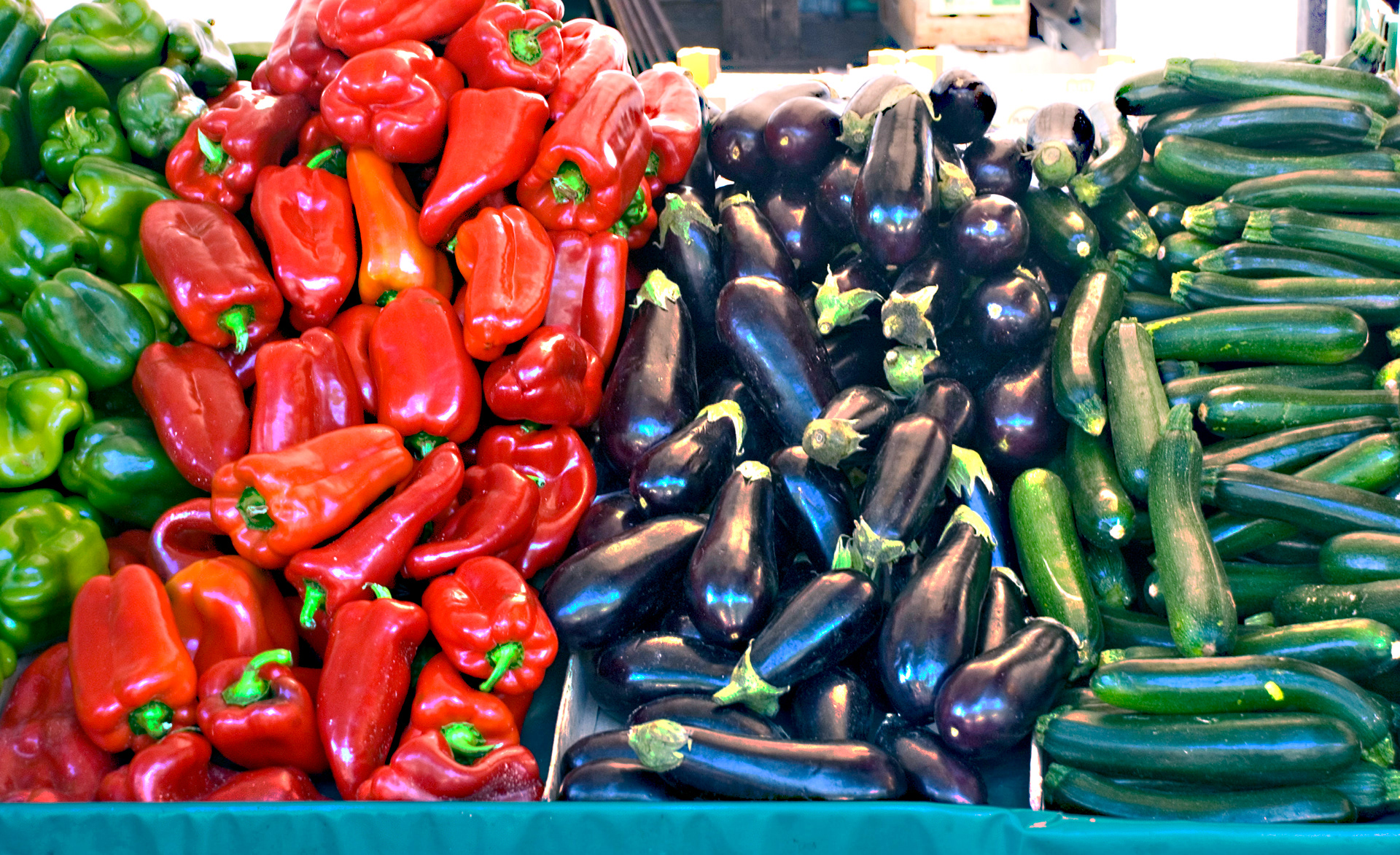 Bell Peppers and Eggplants - Paris