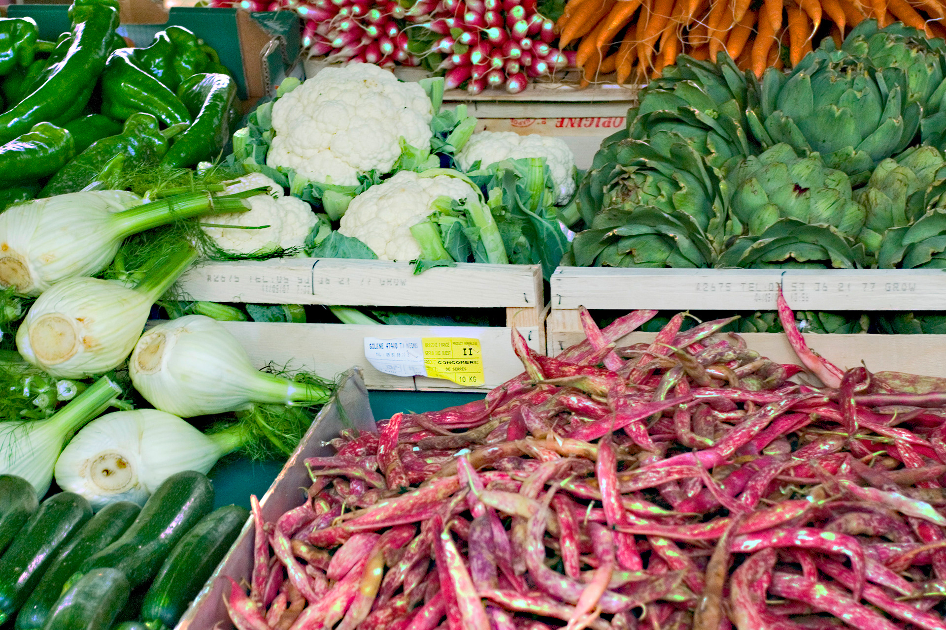Beans, Cauliflowers etc. - Paris