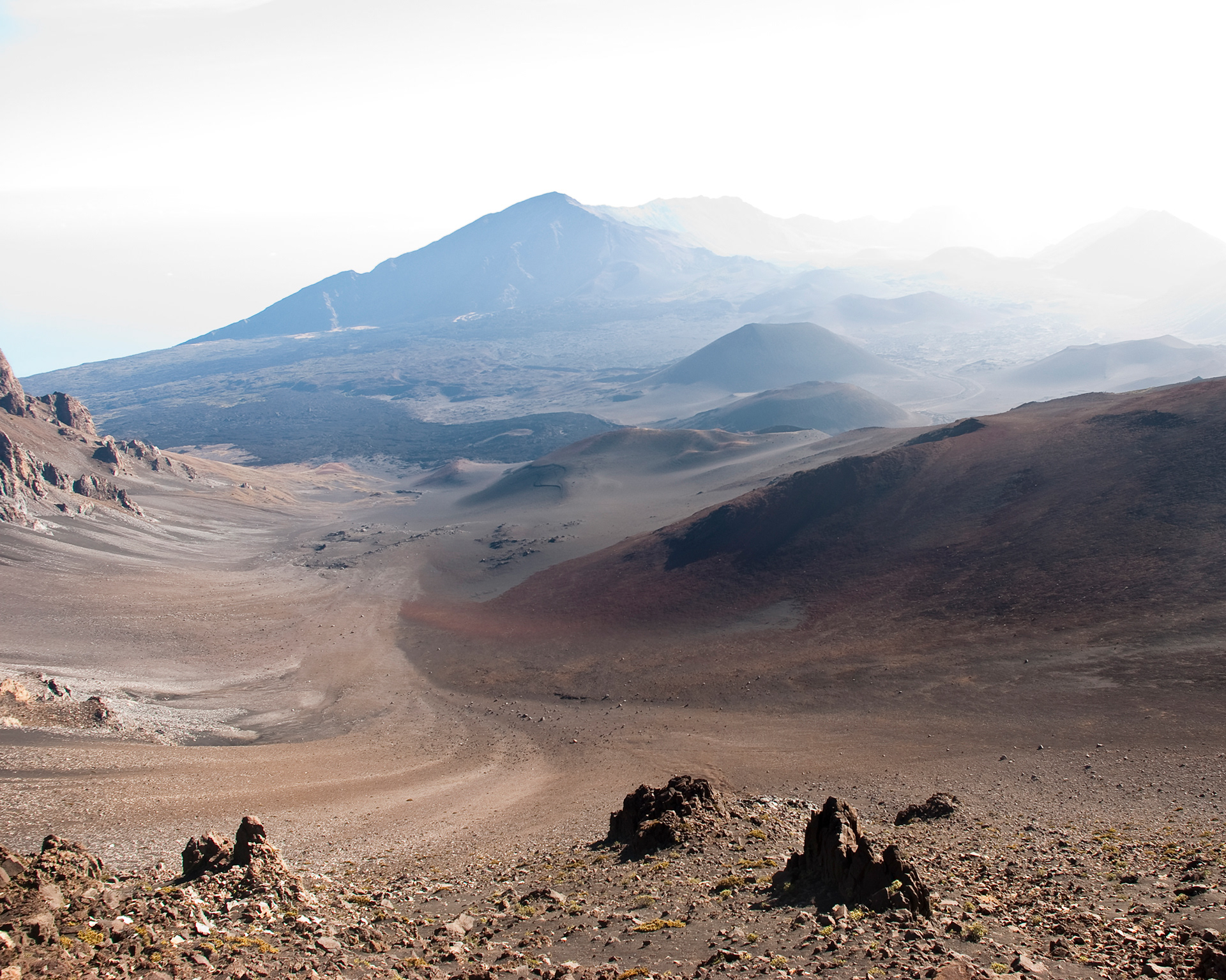 From Haleakala Hawaii