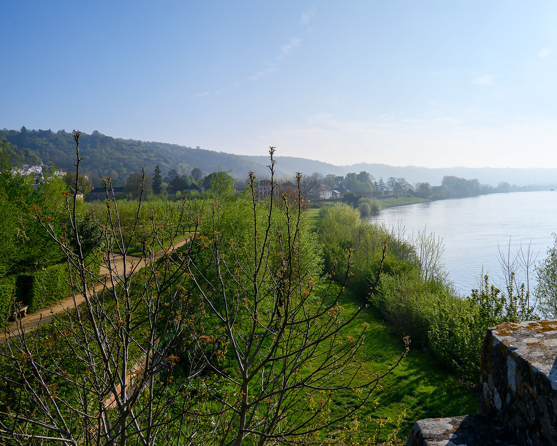 La Roche Guyon on the Seine