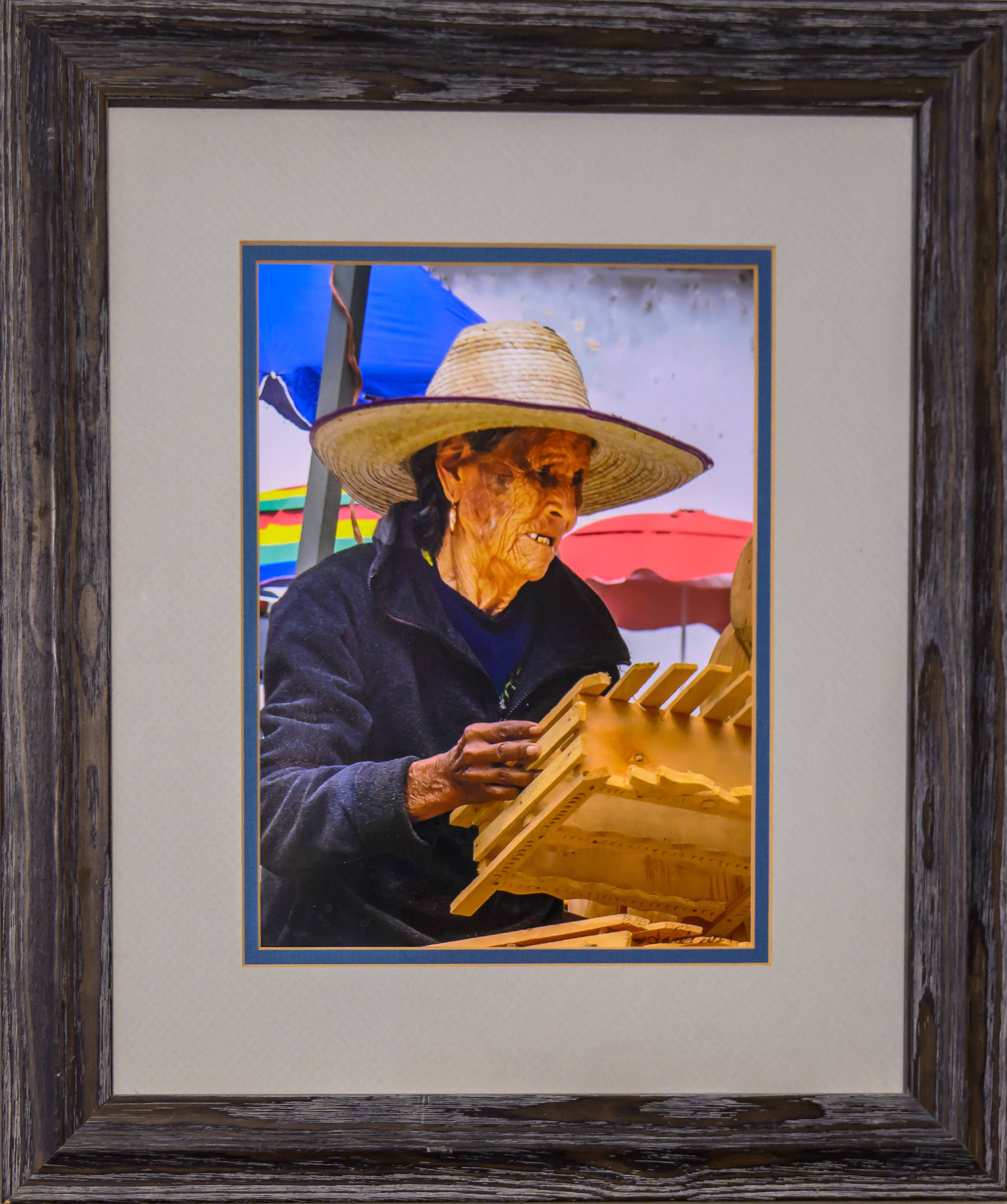 Woman Sellling Folk Articles - Tzintzuntzon