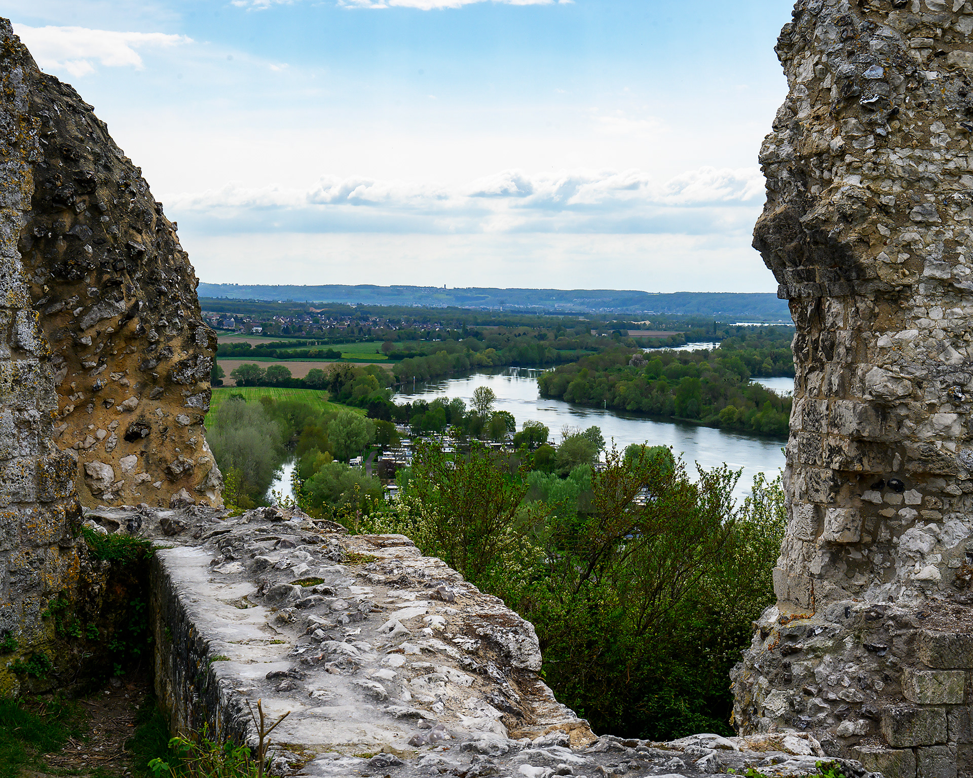Seine from Castle