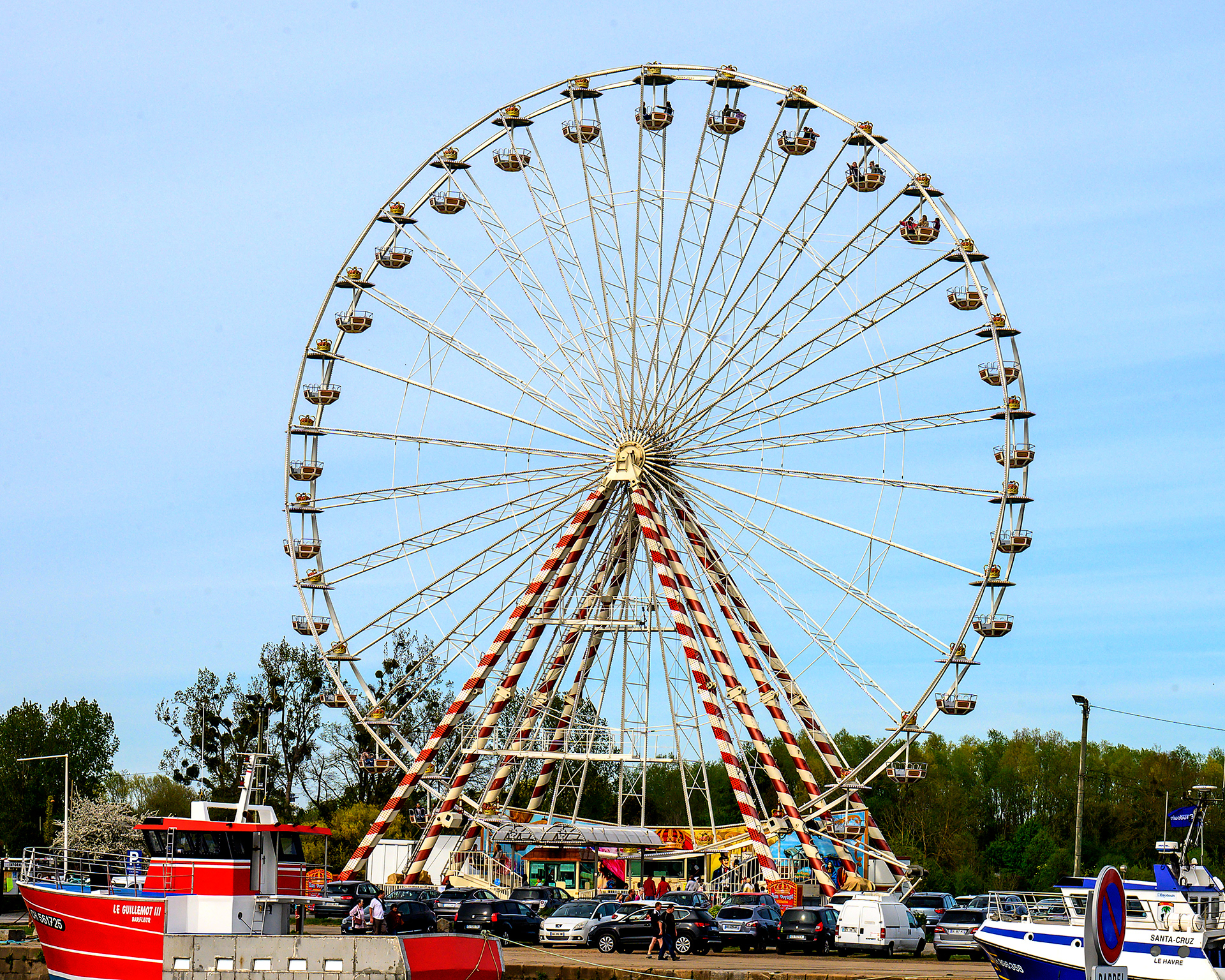 Ferris Wheel in Honfleur