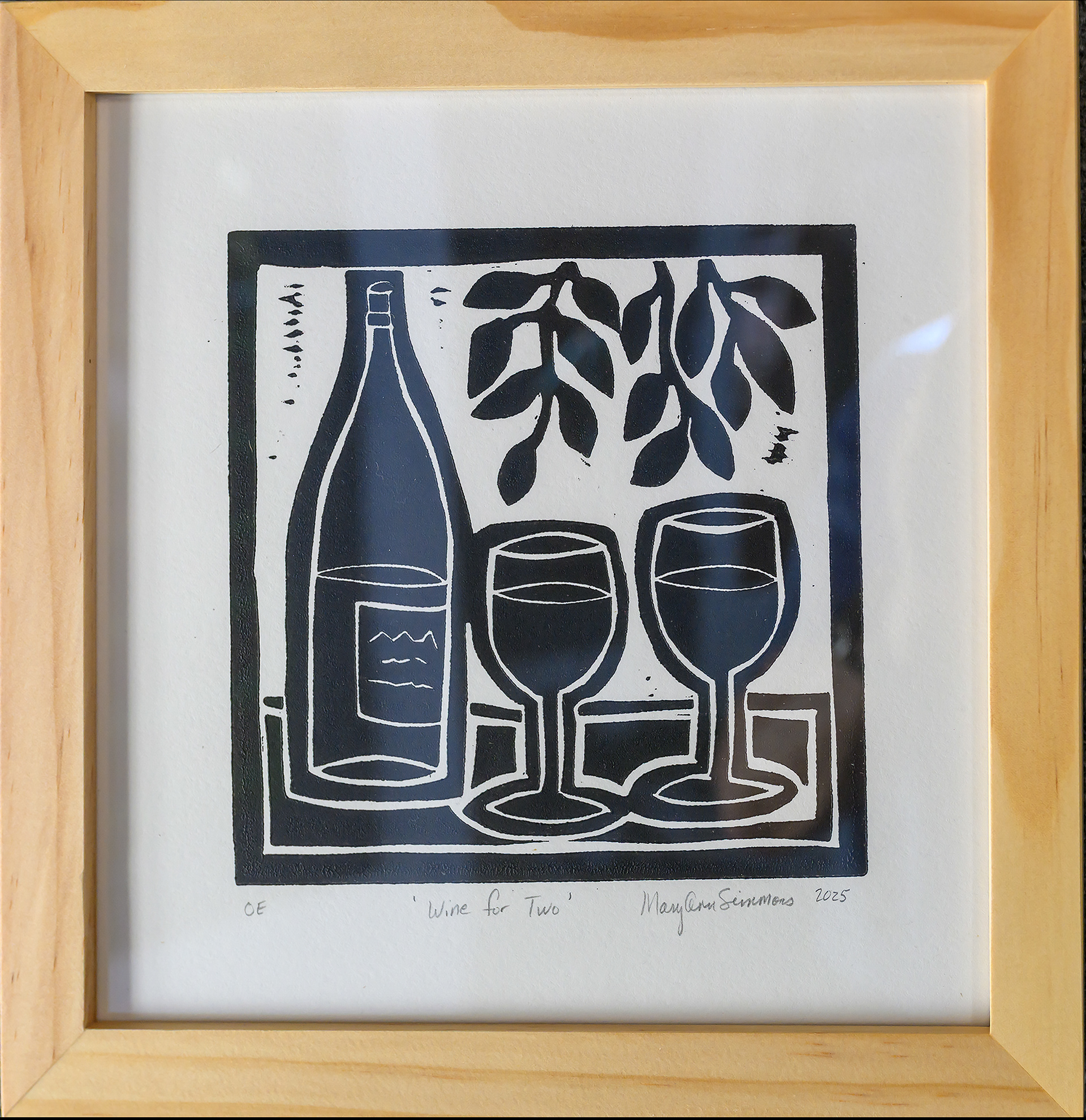 Mary Ann Simmons-Wine for Two-SOLD